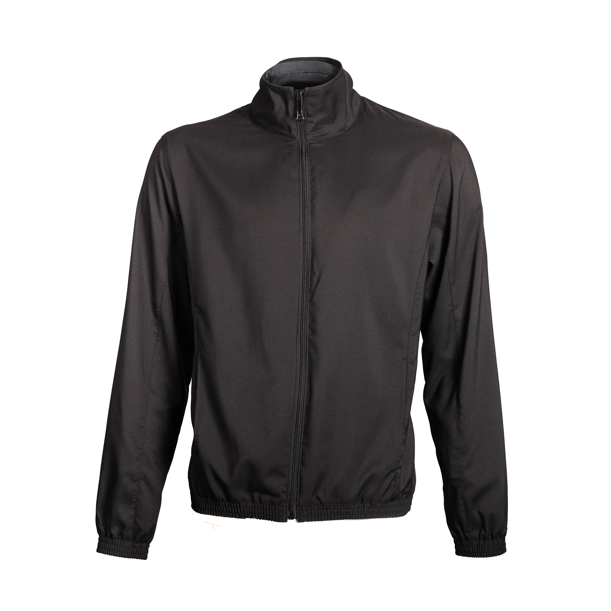 Men Gym Jacket Breathable - Smoked Black