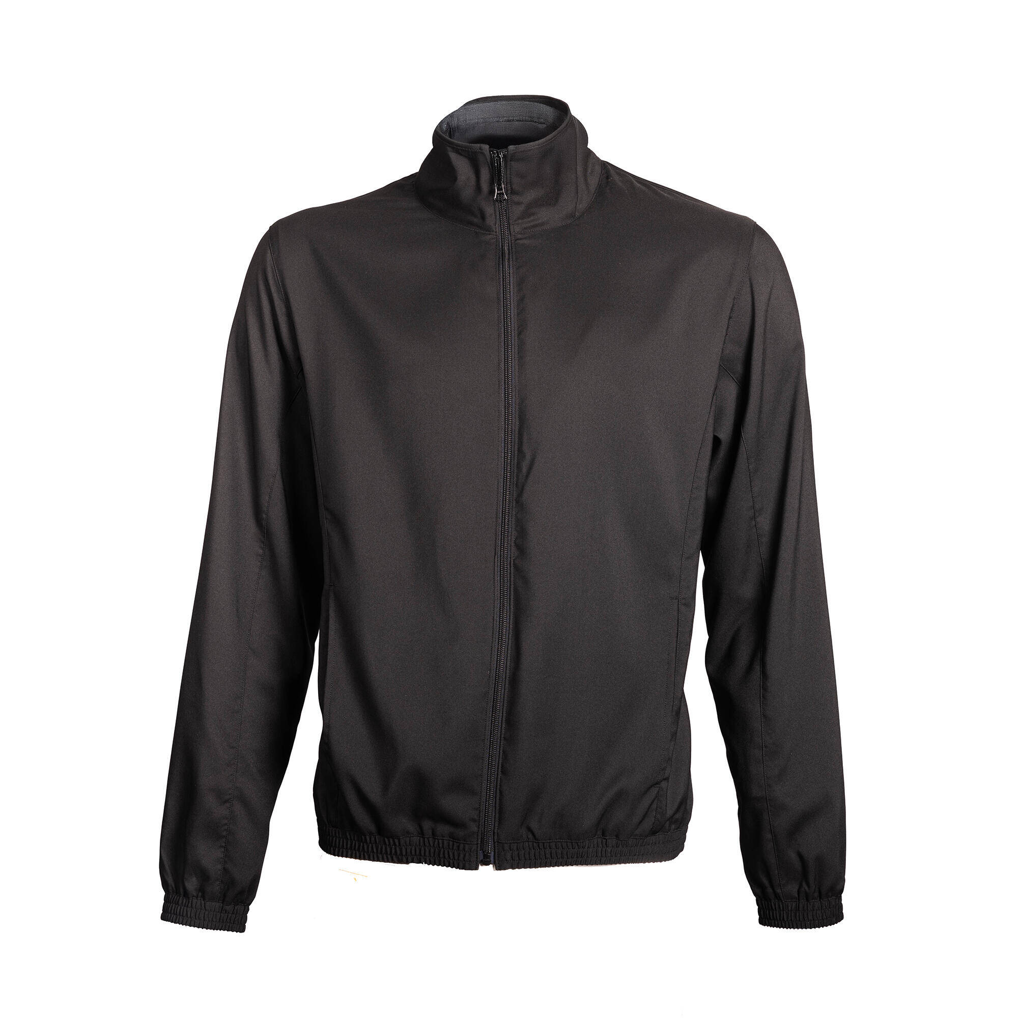 Men Gym Jacket Breathable - Smoked Black -  2