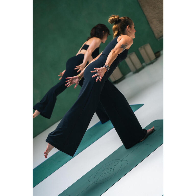 Pantalon larg BREATHE Negru Damă