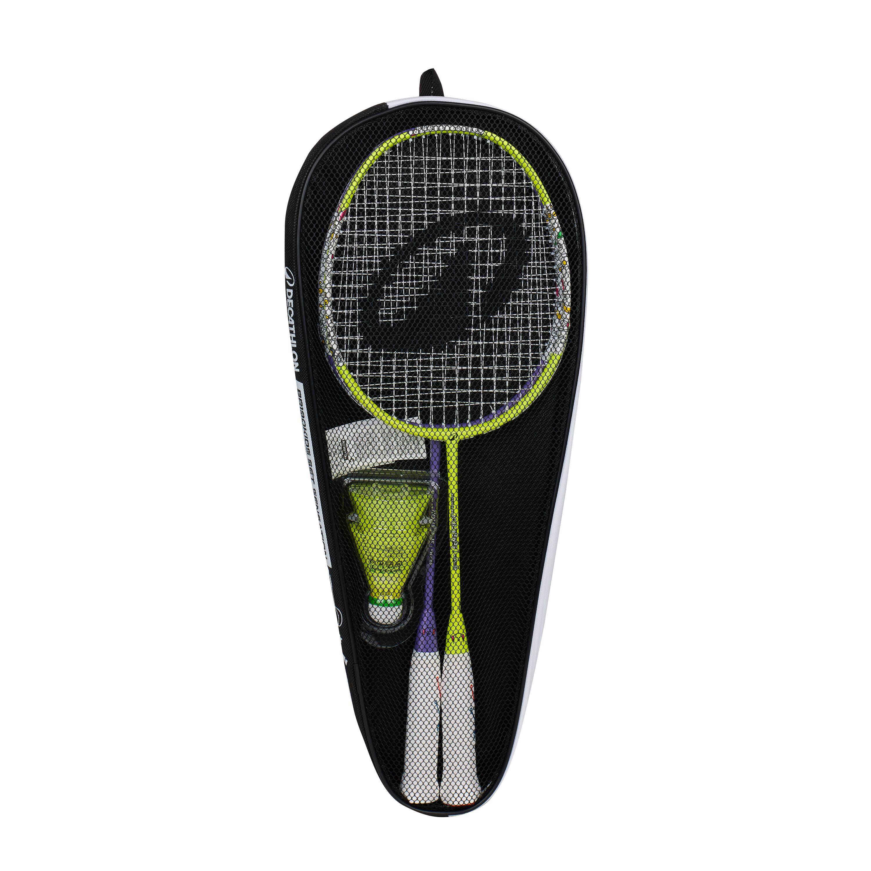 KID RACKET  BR 190 SENSATION KID SET LIME PURPLE -  5