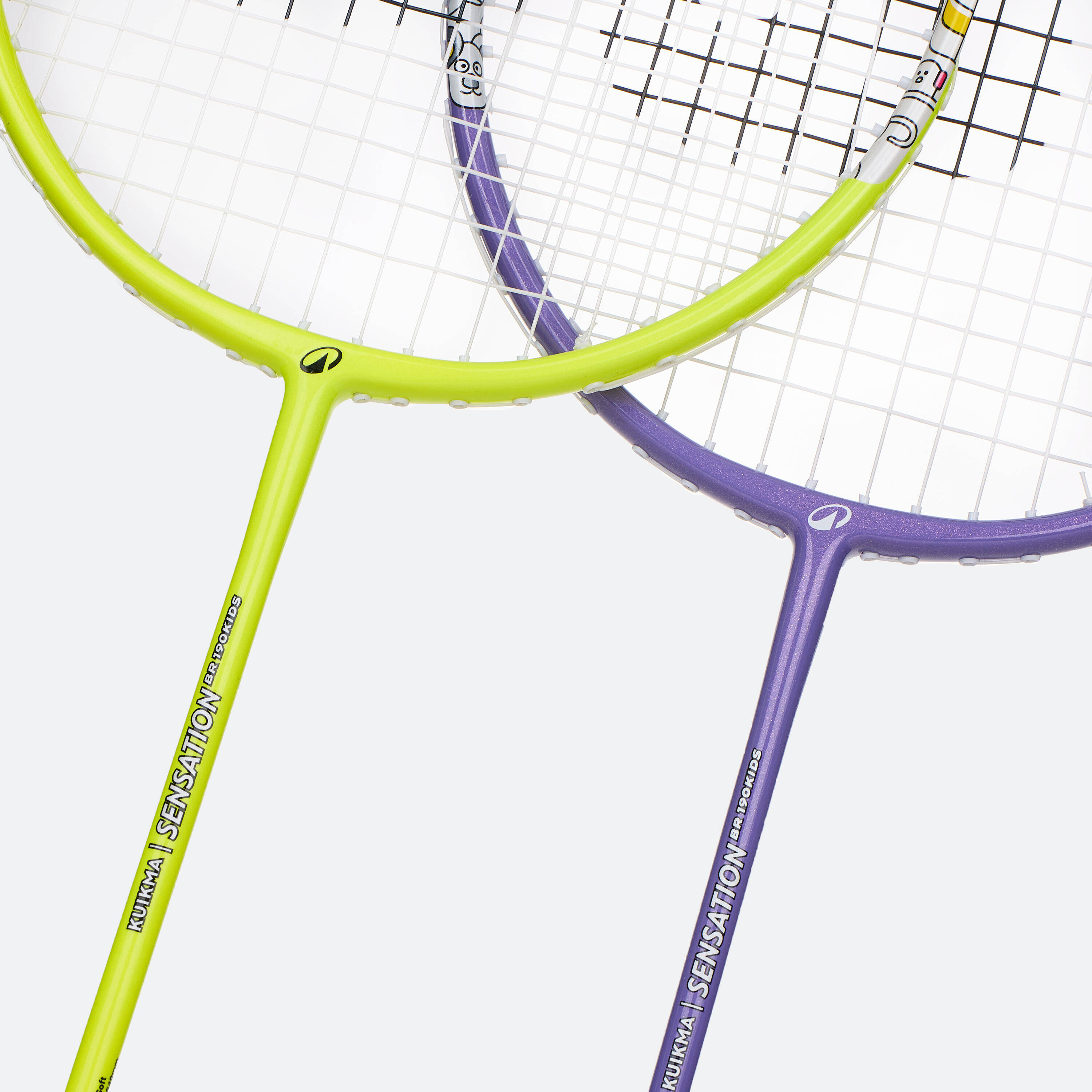 KID RACKET  BR 190 SENSATION KID SET LIME PURPLE -  4