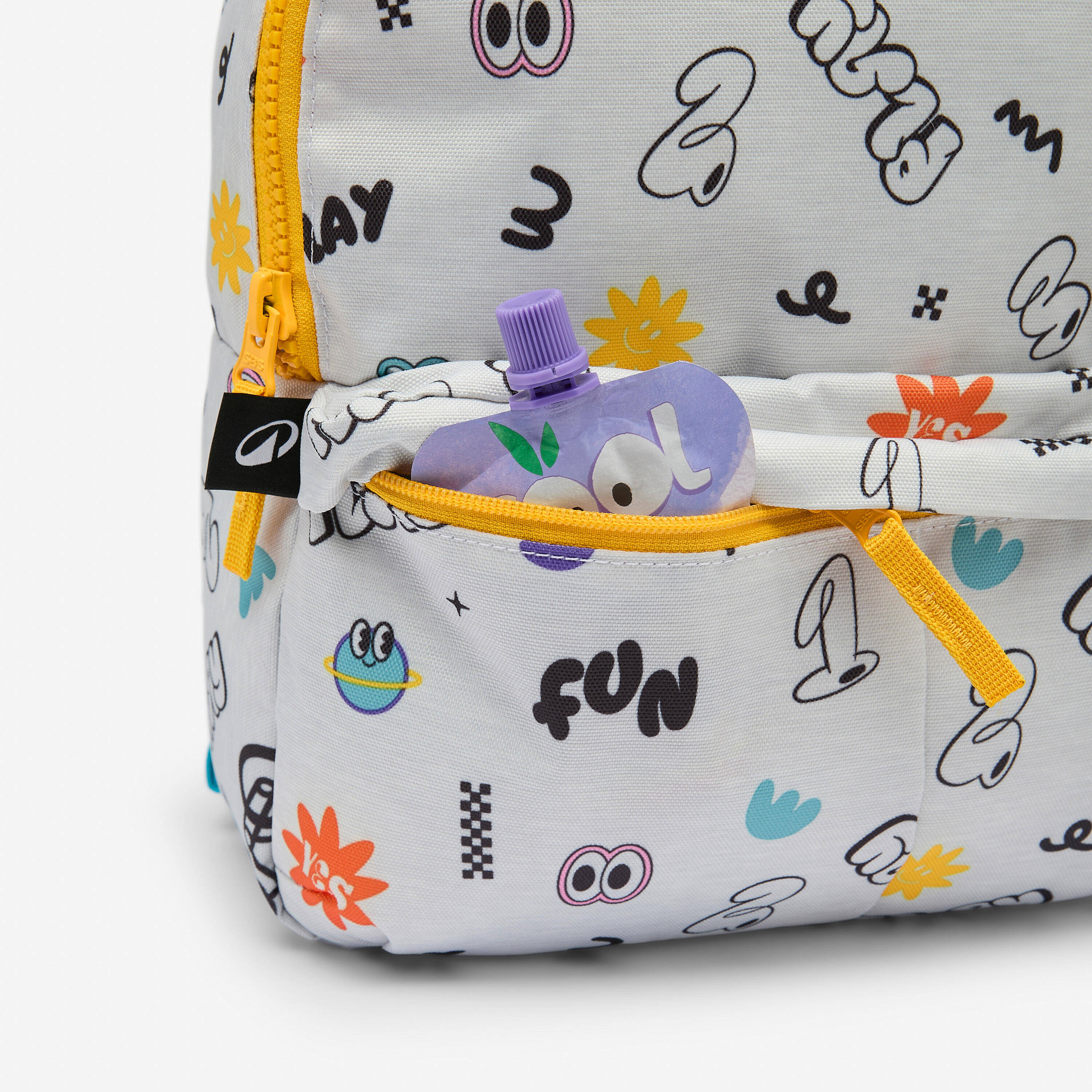 Kids' small 10L backpack, 2 pockets -  2