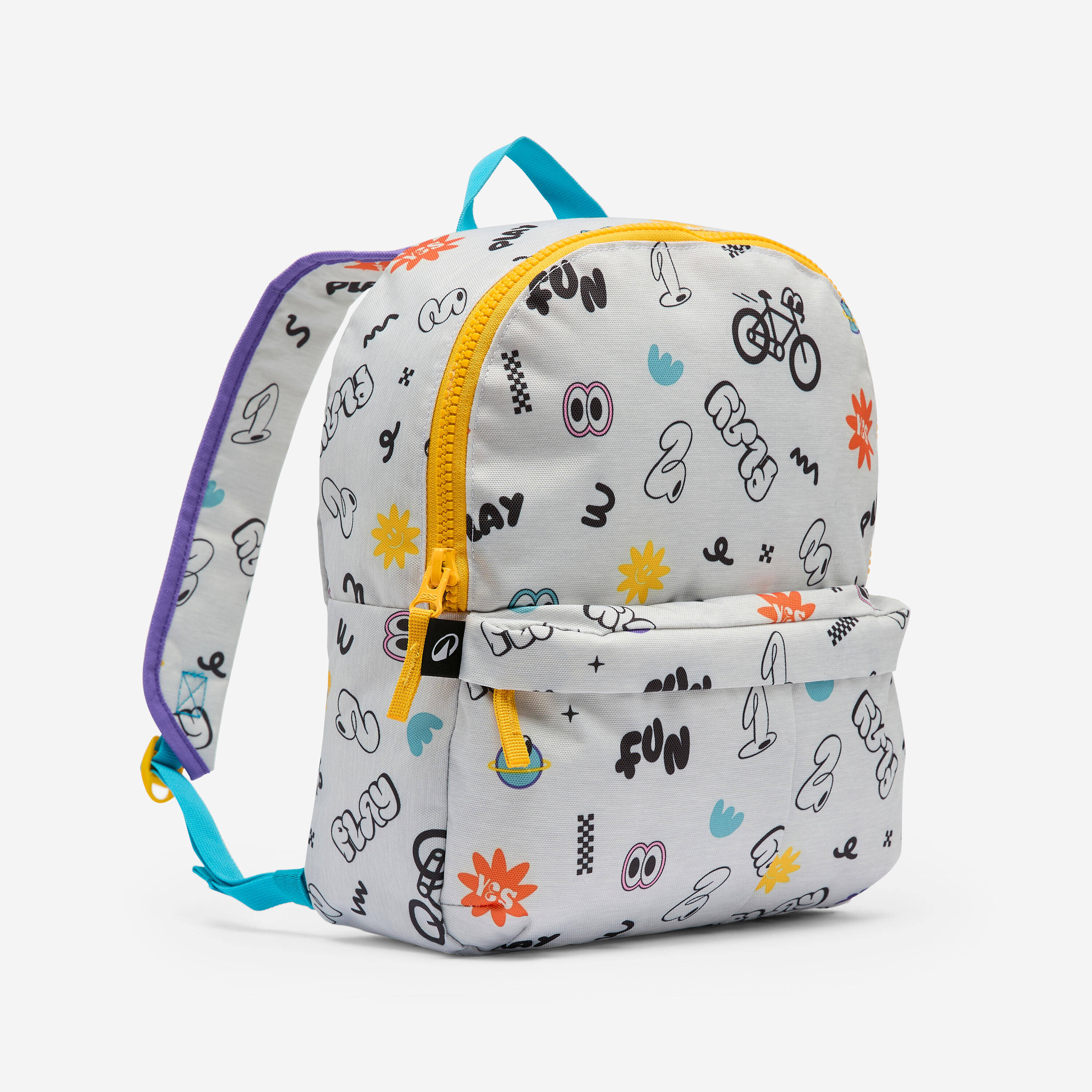 Kids' small 10L backpack, 2 pockets -  3
