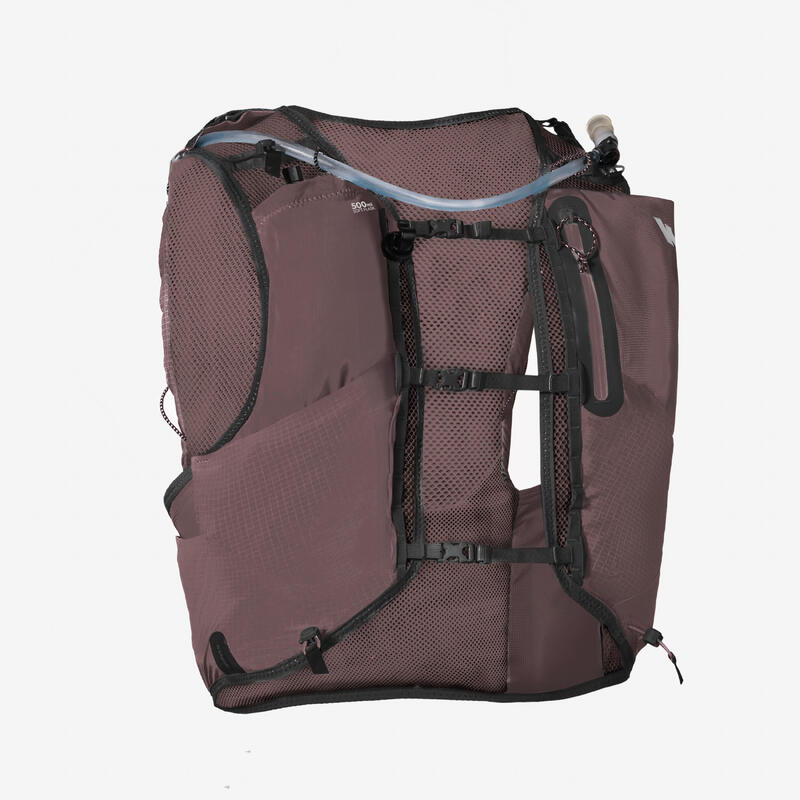 Rucsac de trail alergare 10l unisex - KIPRUN BAG 900 MARO