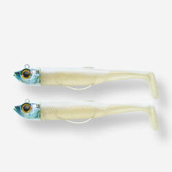 Combo leurres souples shad texan anchois ancho 120 18gr ayu/bleu pêche en mer