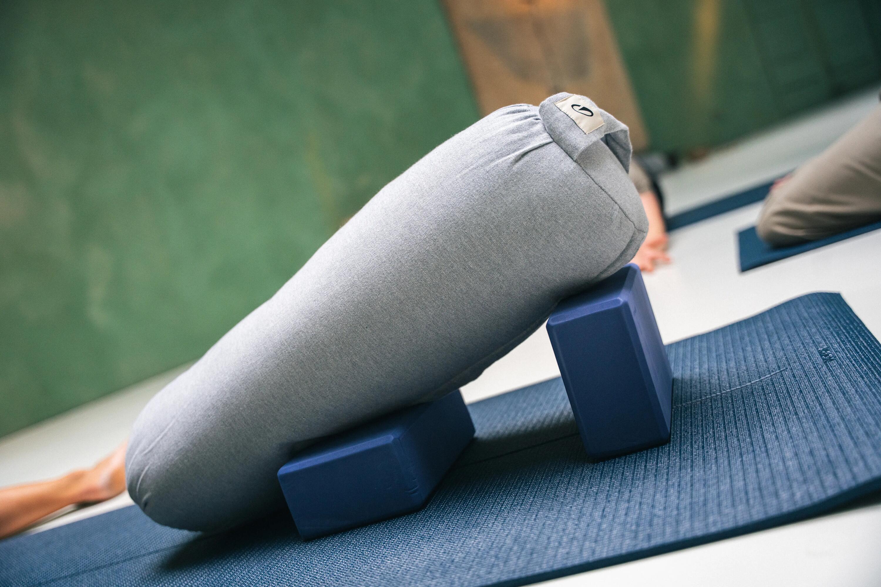 kork yoga block mit mandala