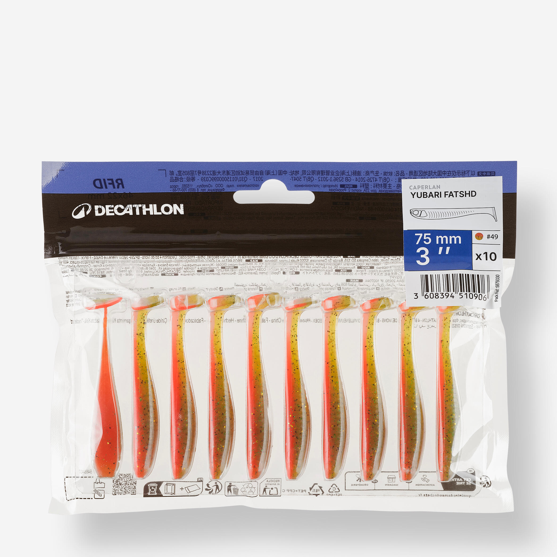 5PCS PÊCHE À la crevette leurres appâts artificiels leurres de pêche EUR 6,98 - FR