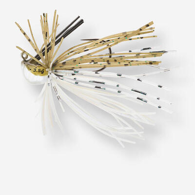Artificiale pesca predatori MICRO RUBBER JIG tungsteno nero