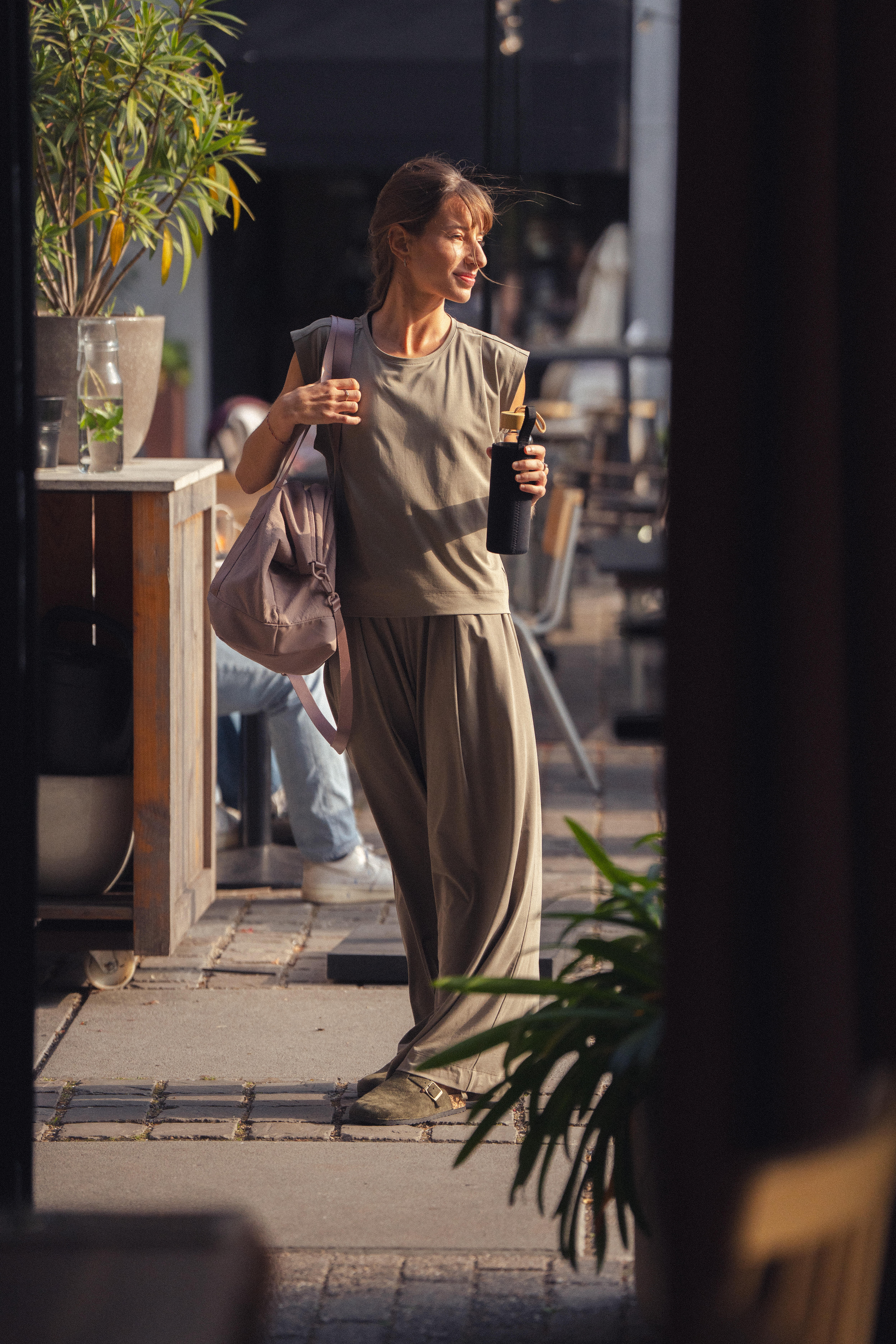 T-shirt de yoga femme, Retreat - DECATHLON