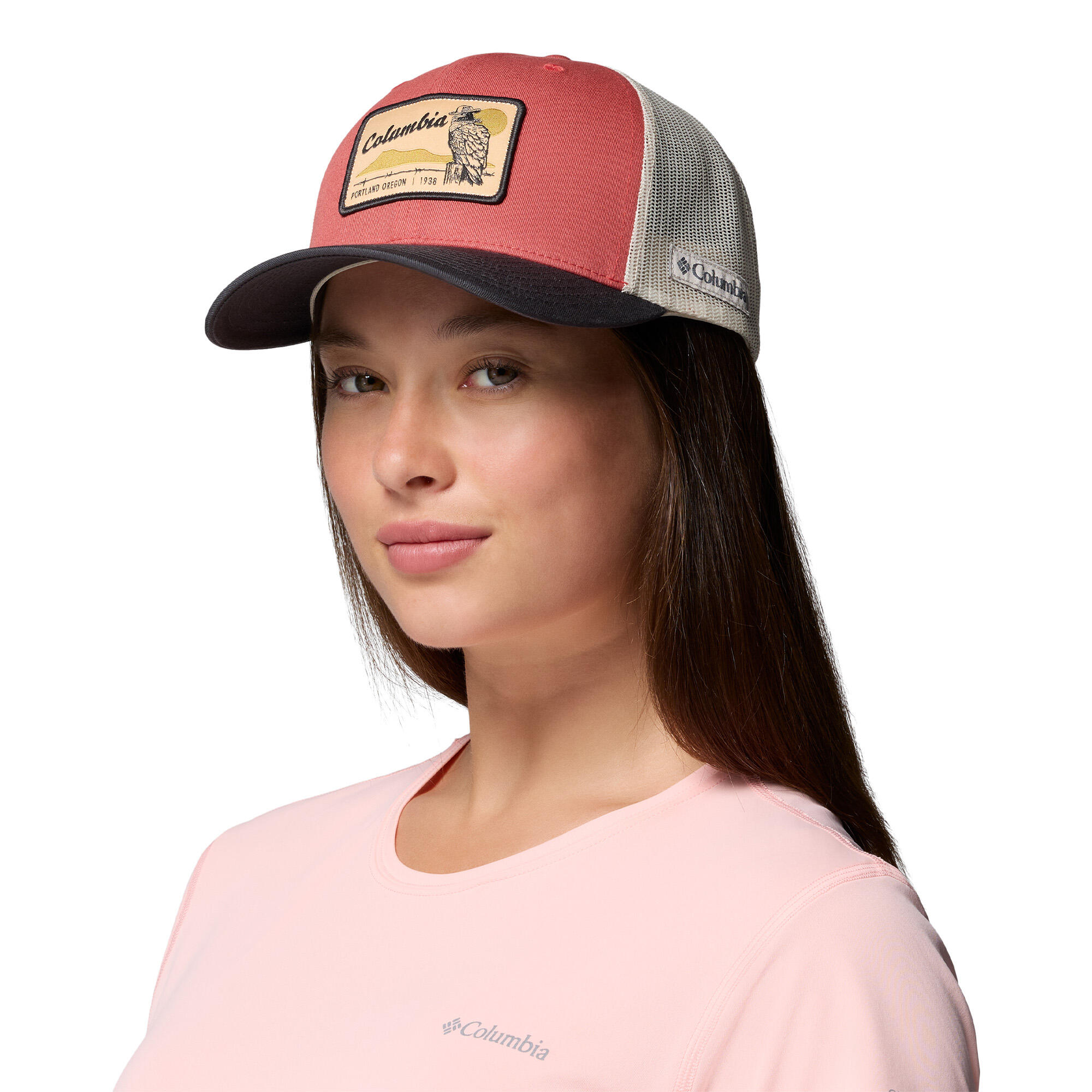 Casquette Columbia Mesh rose 4/5