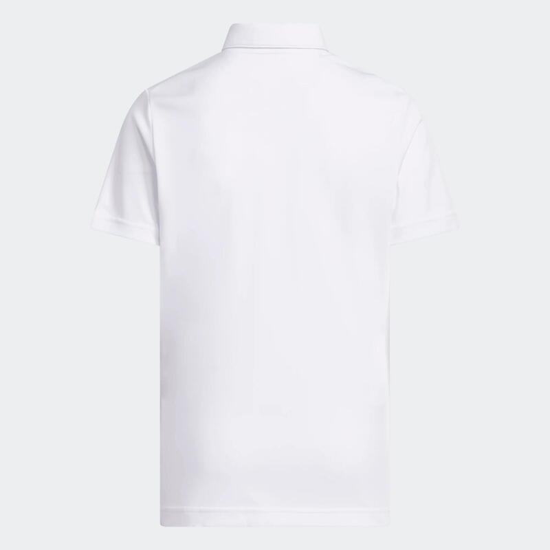 Tricou polo golf Performance alb Copii