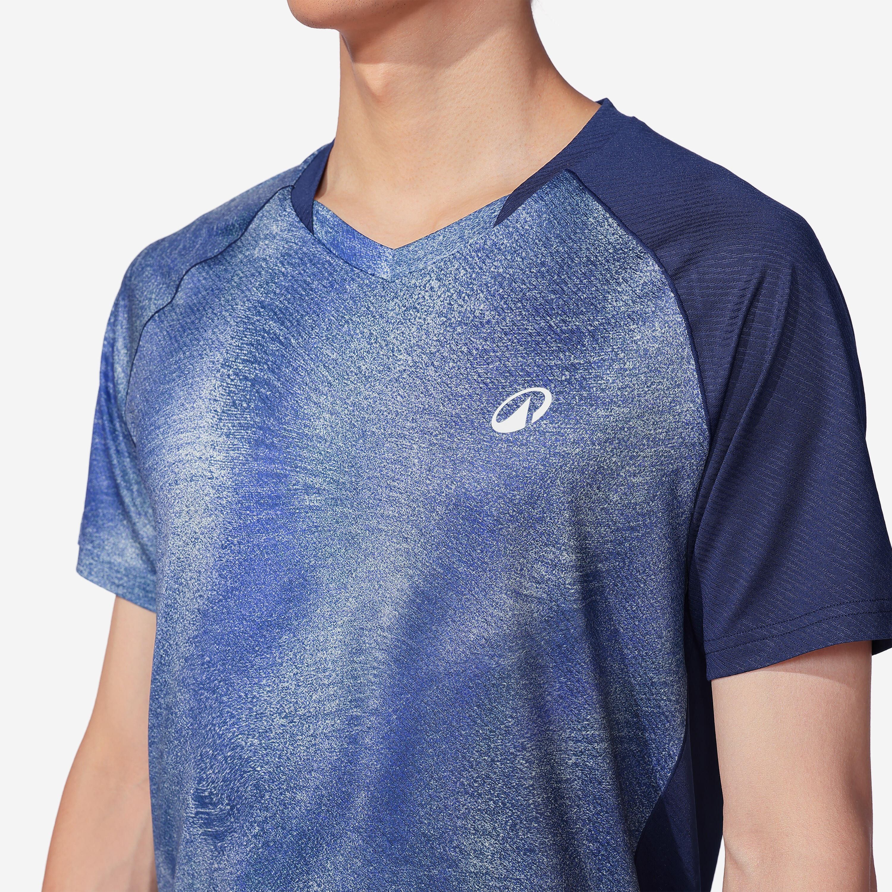 T-shirt badminton uomo LITE 560 blu 5/14