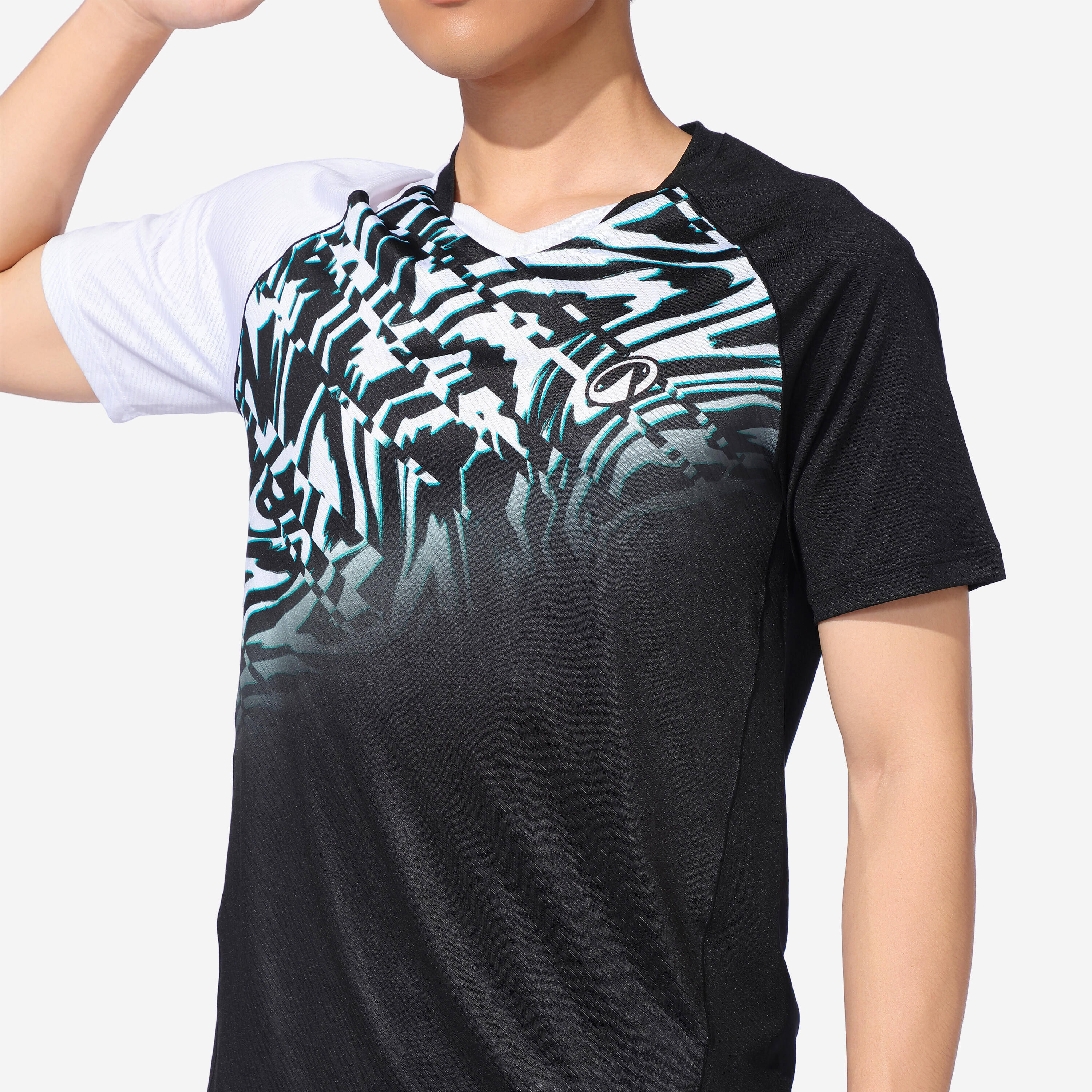 T-SHIRT LITE 560 M WHITE BLACK -  3