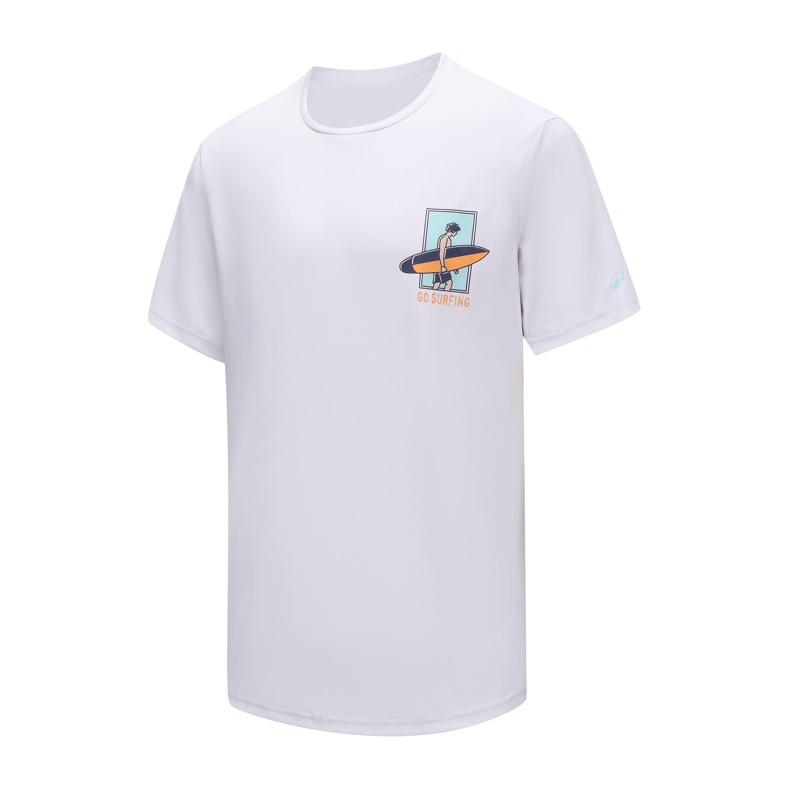 WATER T-SHIRT UV GO SURF WHITE