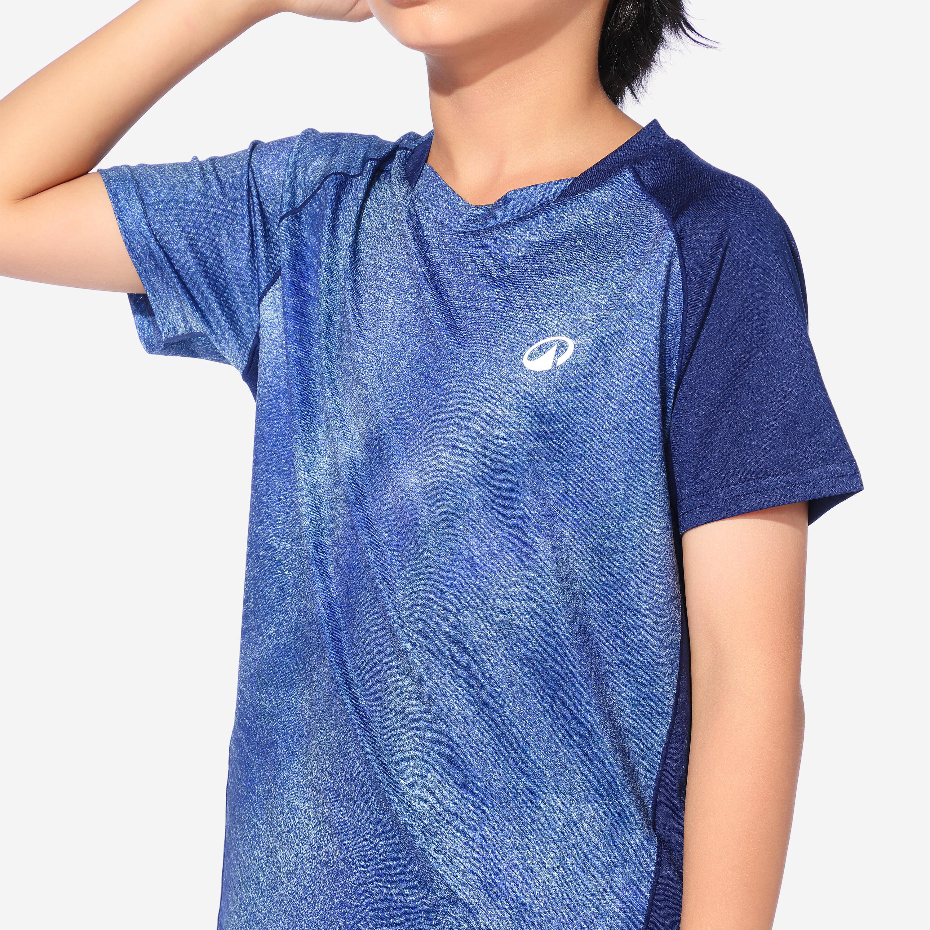 T-SHIRT LITE 560 JR TURQUOISE BLUE -  4