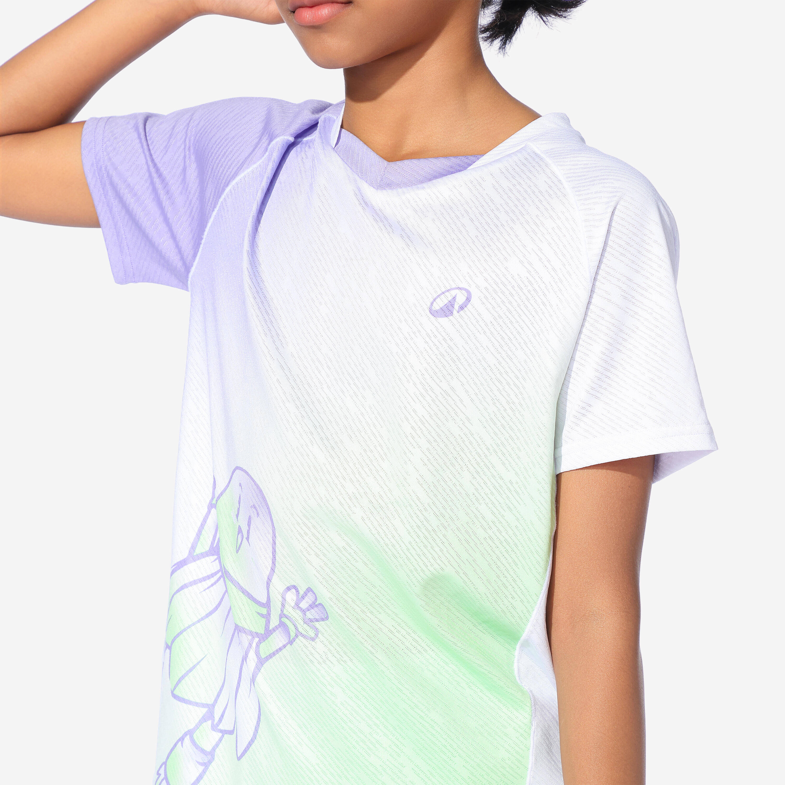 T-SHIRT LITE 560 JR LAVENDER SORBET -  4