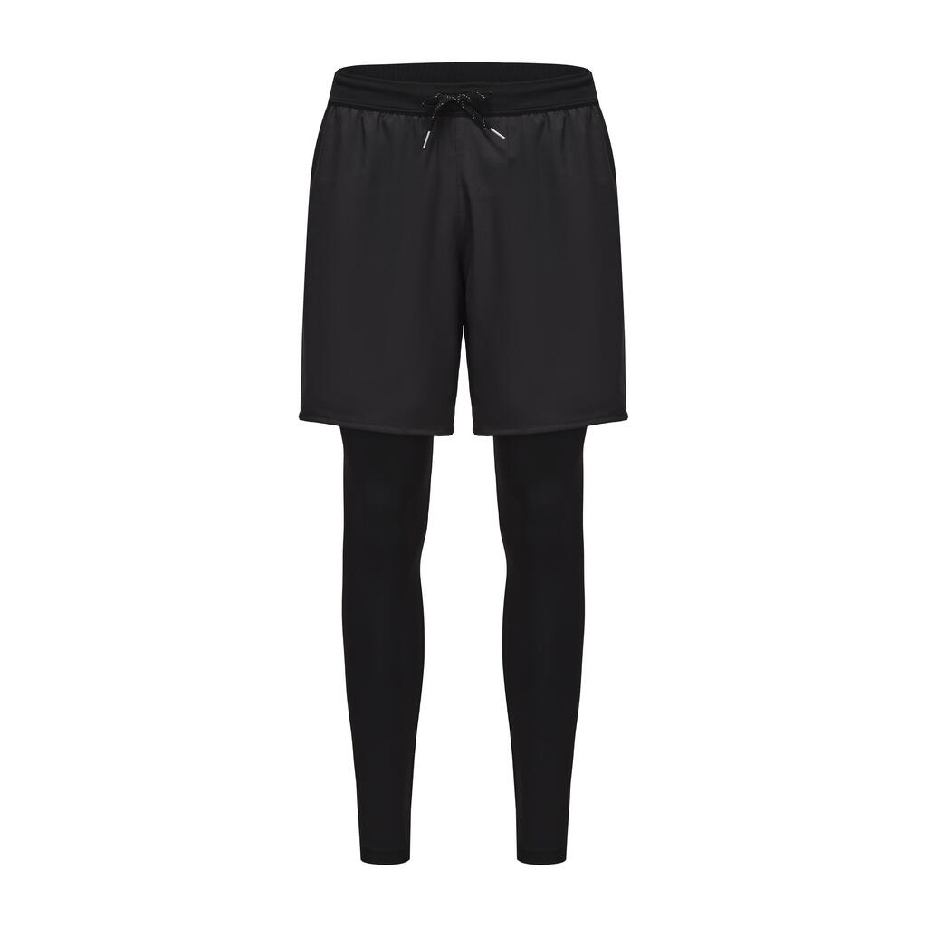 UV Legging Cool 2-en-1 Noir