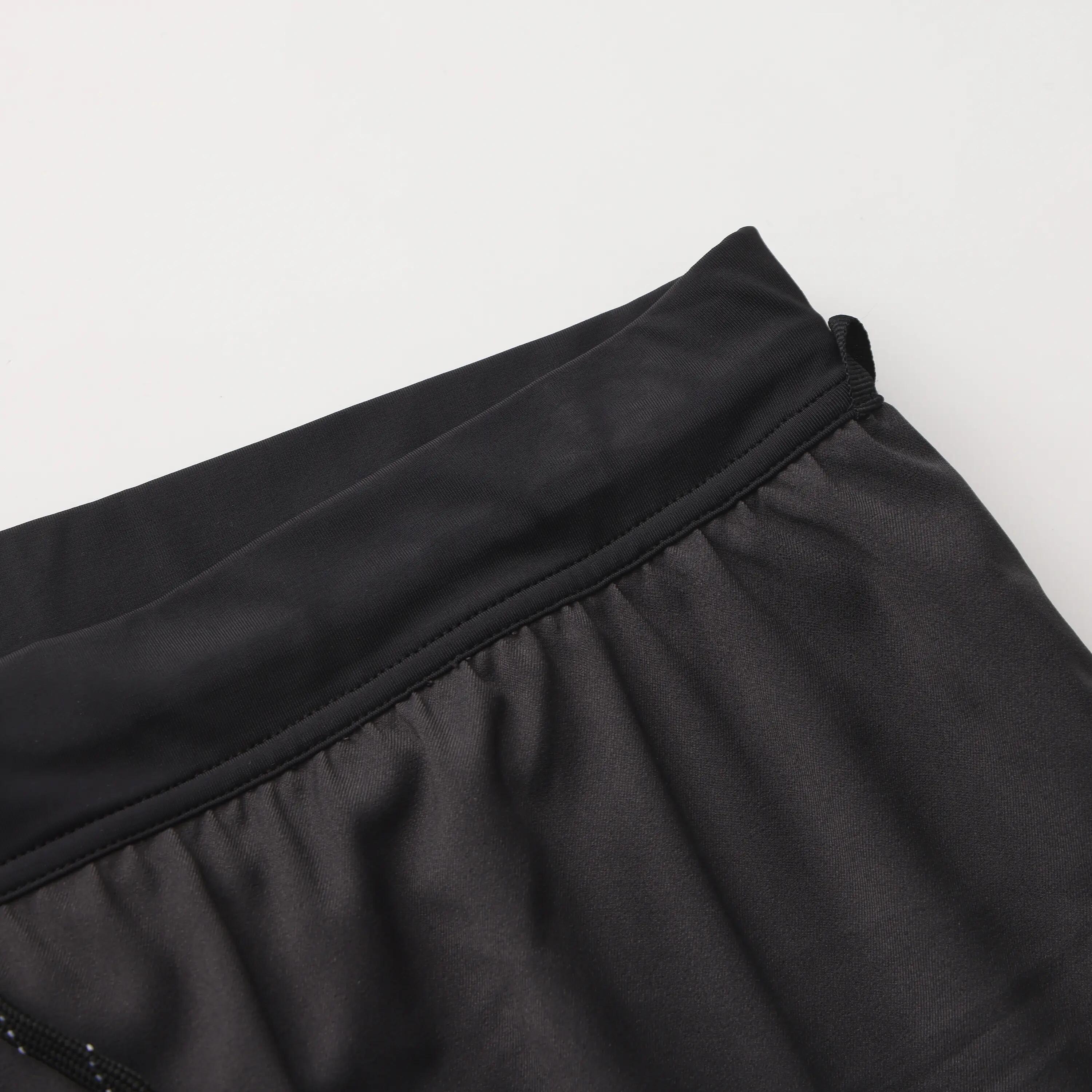 Slim Fit Uzun UV Korumalı Tayt - Siyah - 2'si 1 Arada - Cool 6/11