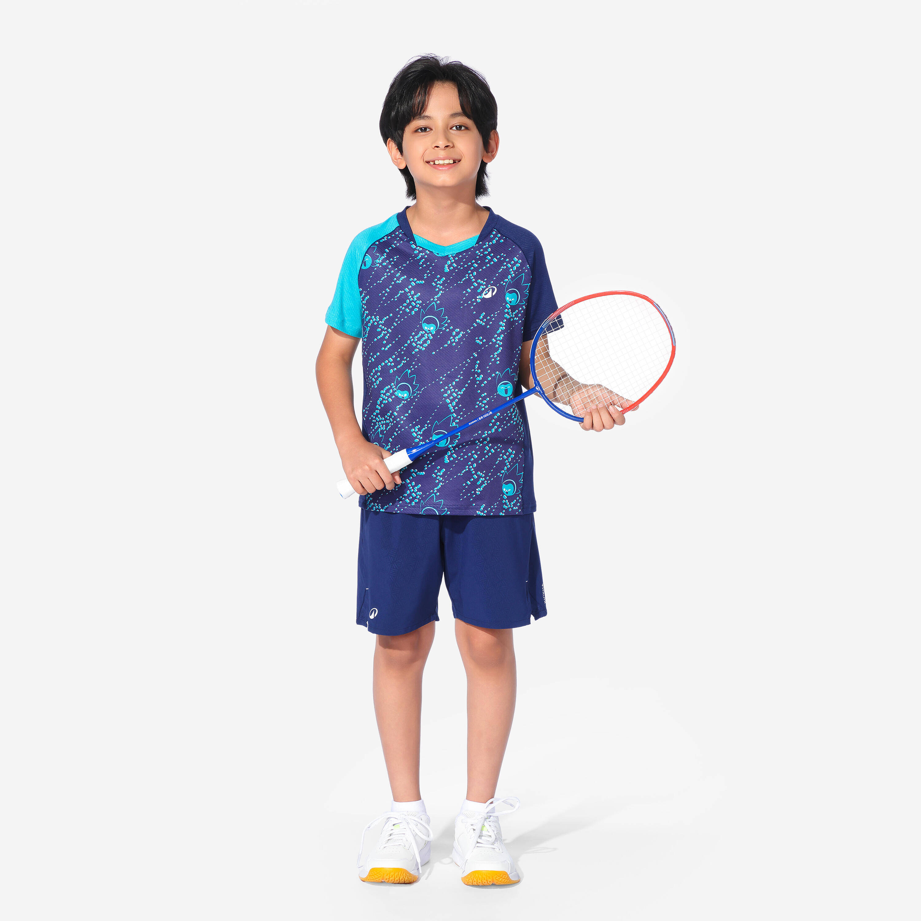 T-SHIRT LITE 560 JR TURQUOISE NAVY -  2