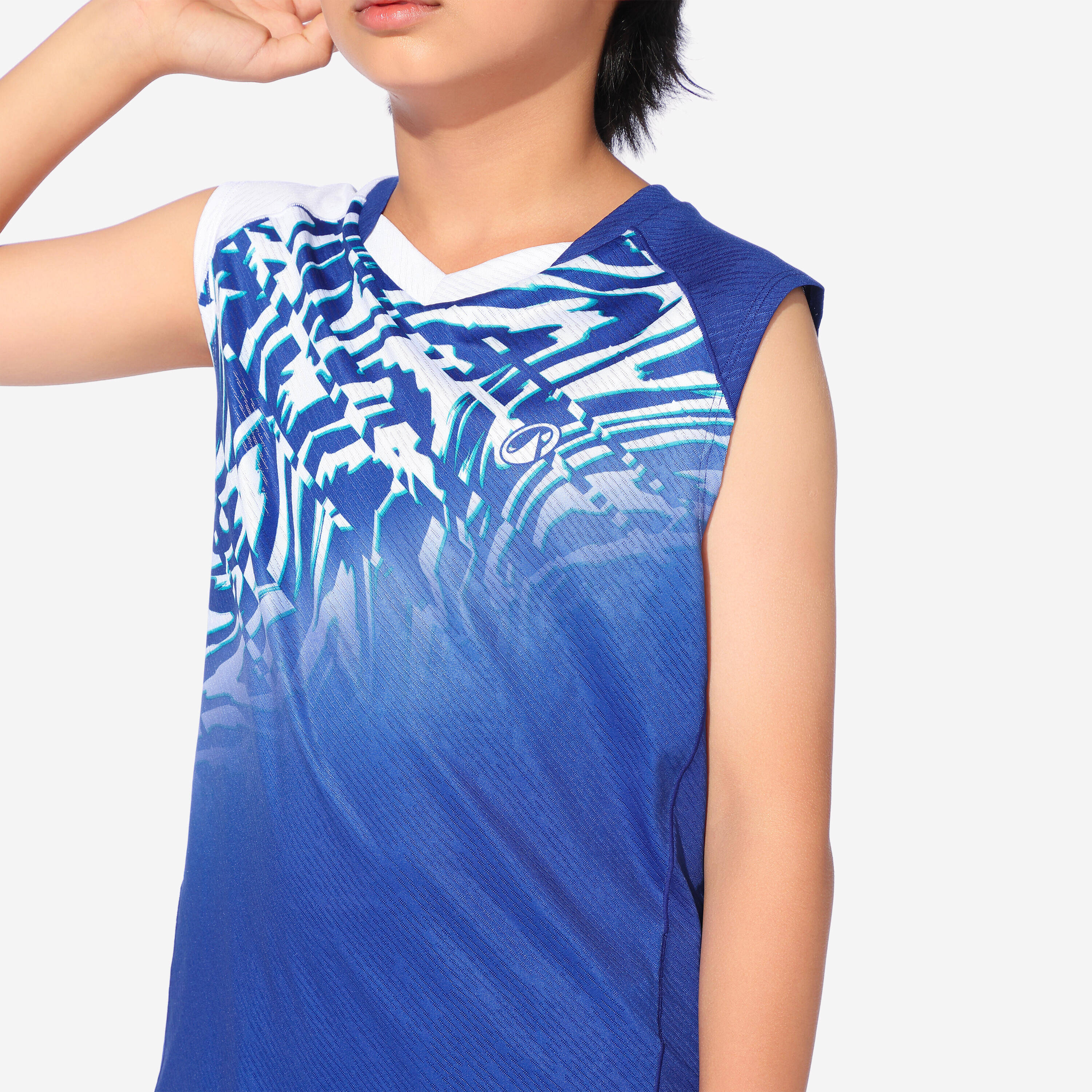 SLEEVELESS LITE 560 JR ROYAL BLUE -  3