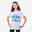 Tricou de alergare respirant KIPRUN Dry+ 500 Mov Fete