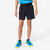 Short de Running respirant Enfant - KIPRUN dry+ 900 noir et gris
