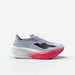 Chaussures de running route femme, Kiprun Kipstorm tempo rose
