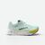 Chaussures running route femme, Kiprun Kipride bleu et jaune