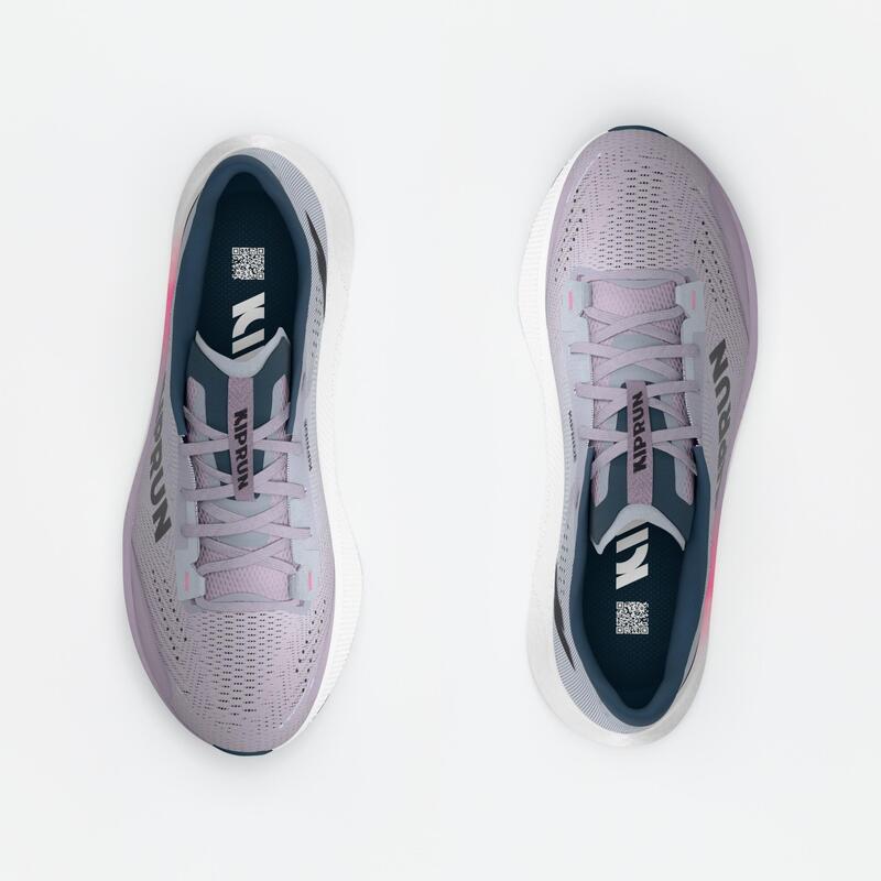 Încălțăminte de alergare pe șosea Kiprun Kipride Mov Bărbați