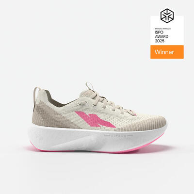 Hardloopschoenen voor dames kipnext beige/roze