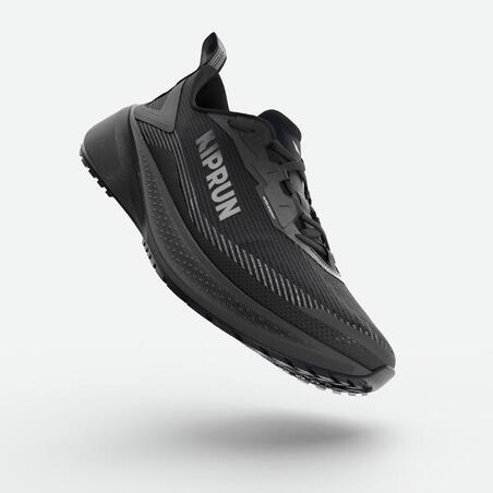 Кросівки чоловічі KIPRUN KIPCORE WR для бігу водонепроникні чорні
