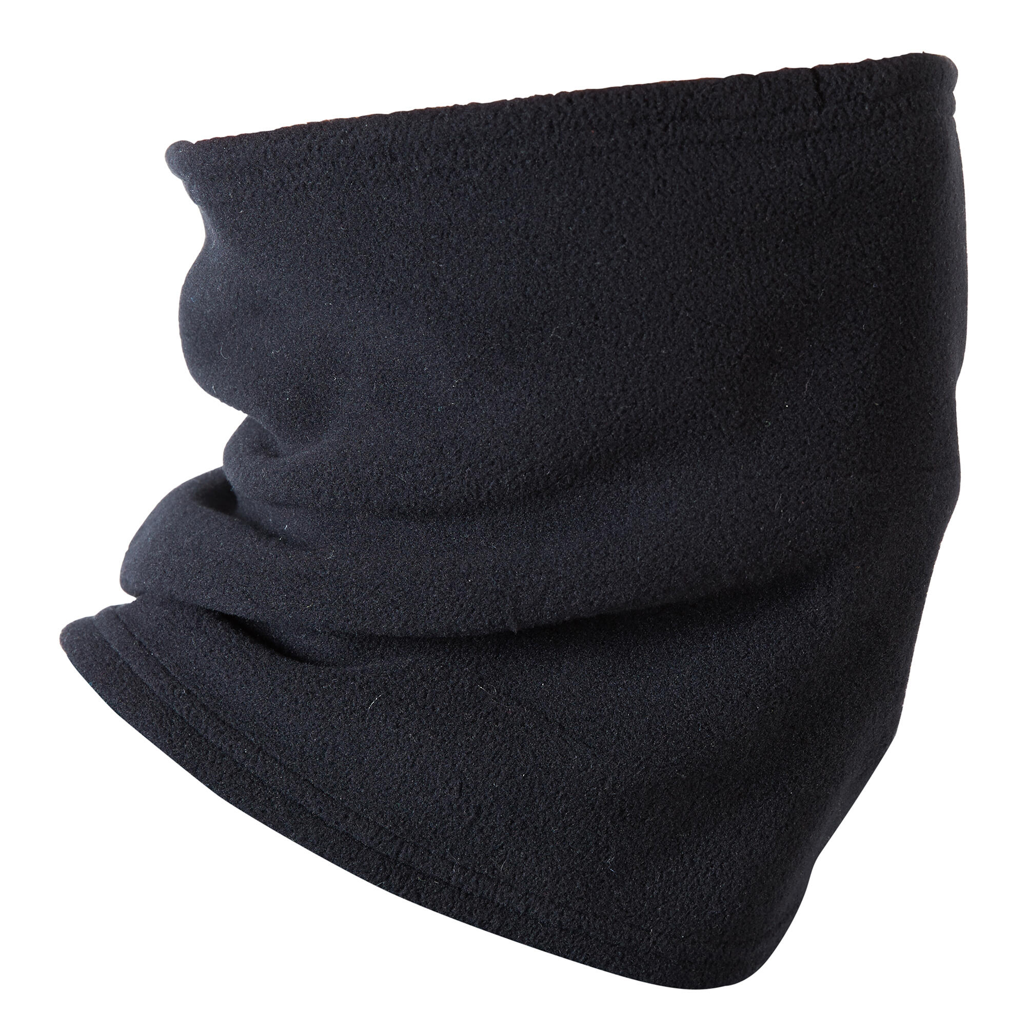 100 Winter Cycling Fleece Neck Warmer - Black 3/4