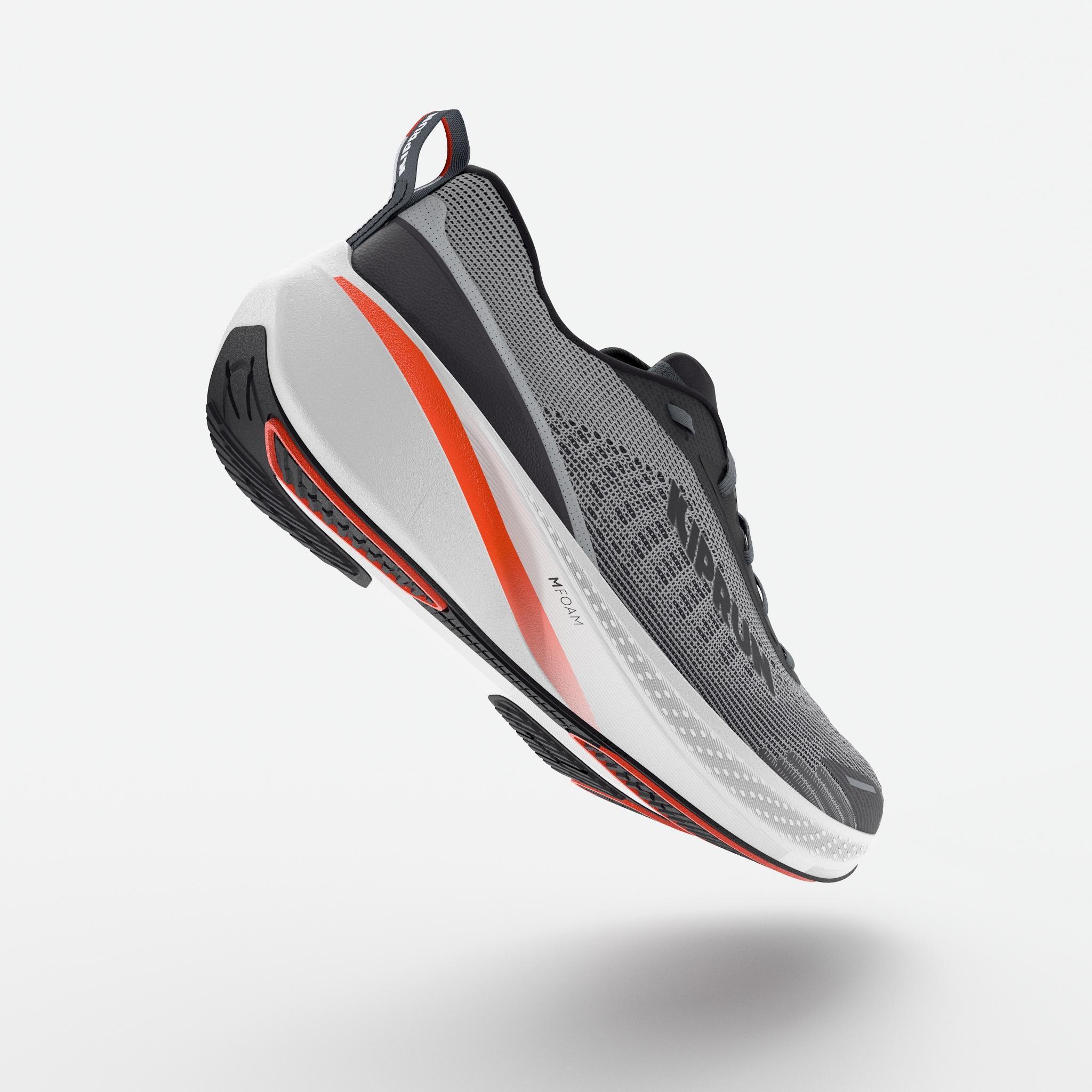 Gebraucht - Laufschuhe Herren - Cushion 500 grau 5/10