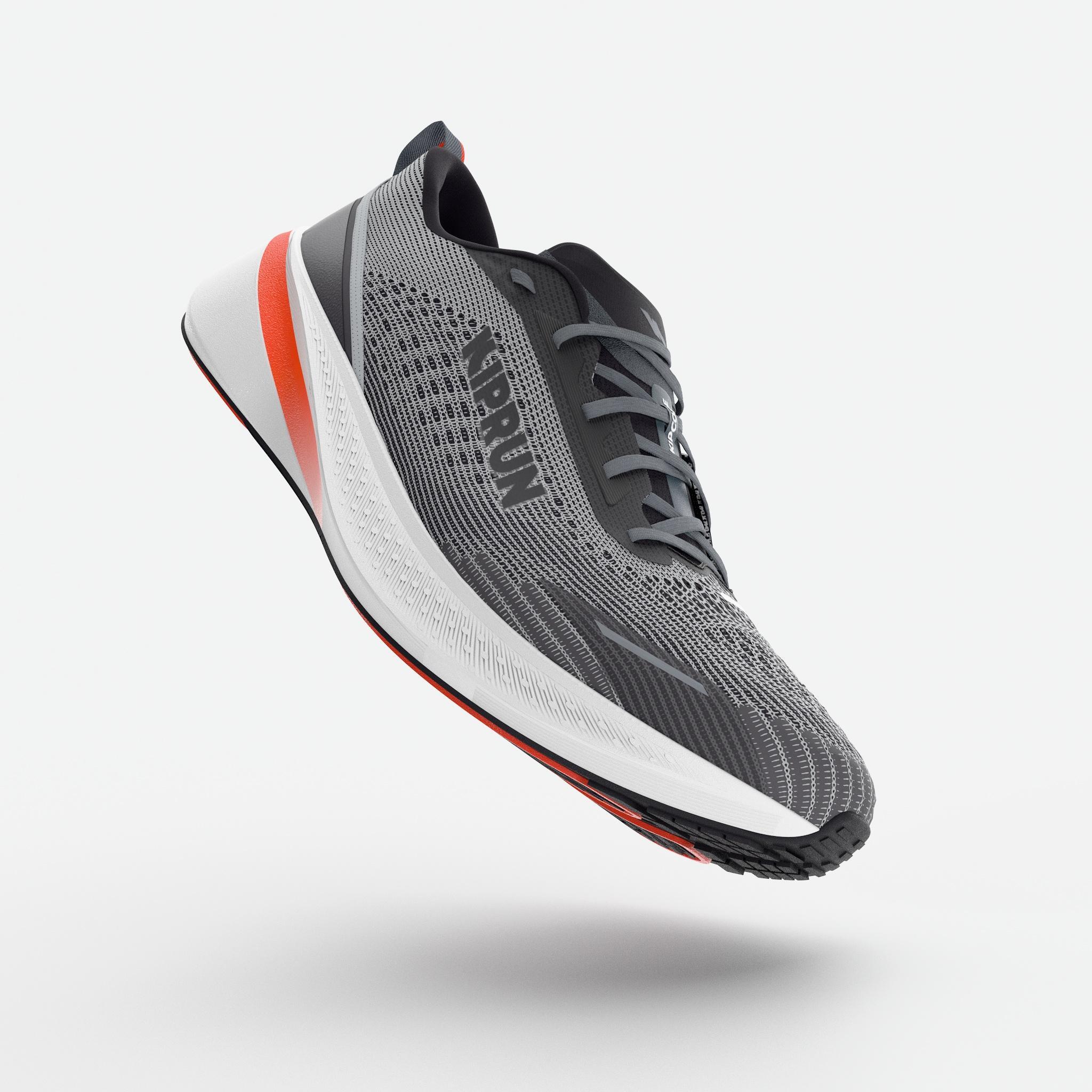 Gebraucht - Laufschuhe Herren - Cushion 500 grau 4/10