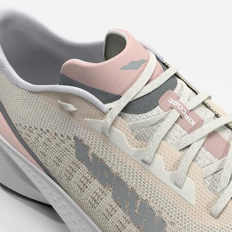 Кросівки жіночі Cushion 500 Kipcore для бігу бежеві/рожеві