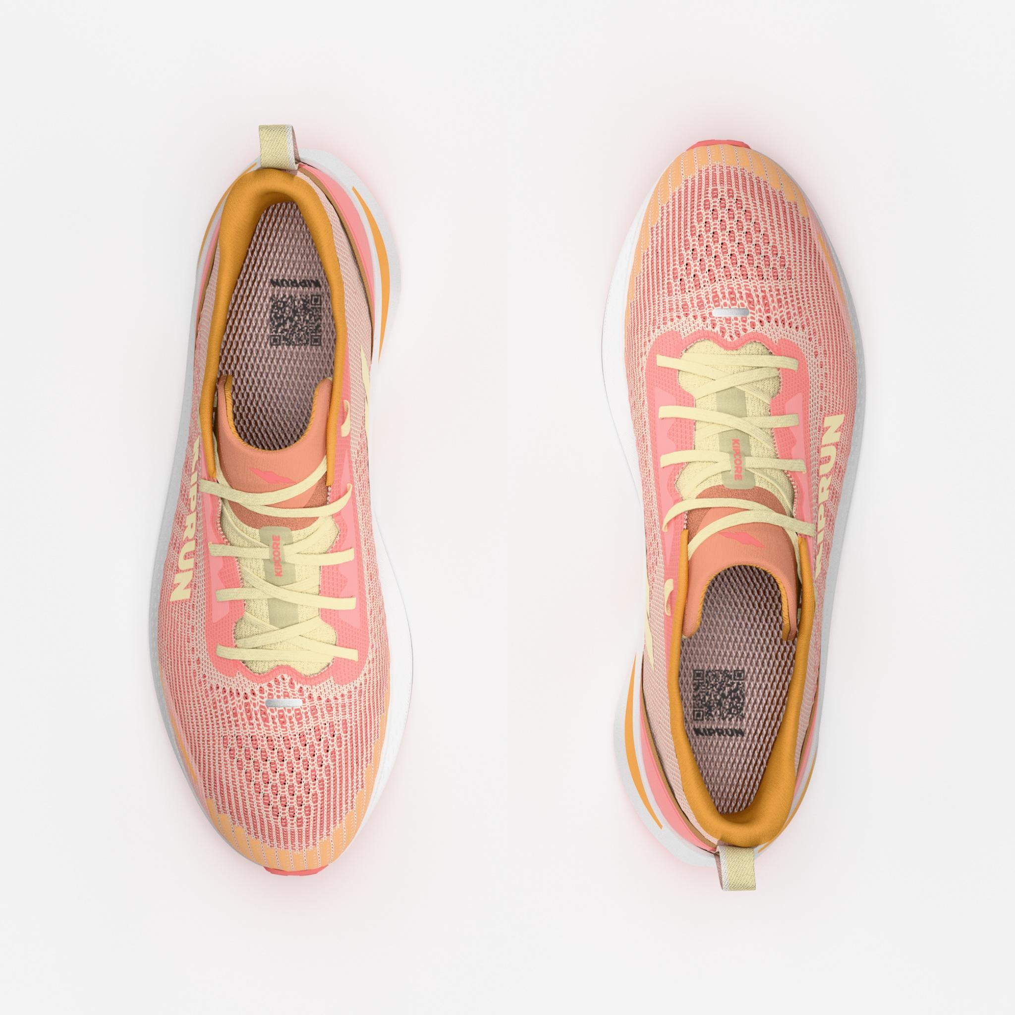 Sapatilhas de Corrida Mulher Kipcore Rosa-Coral 6/8