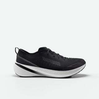 Men's running shoes, Kiprun Kipcore black and white