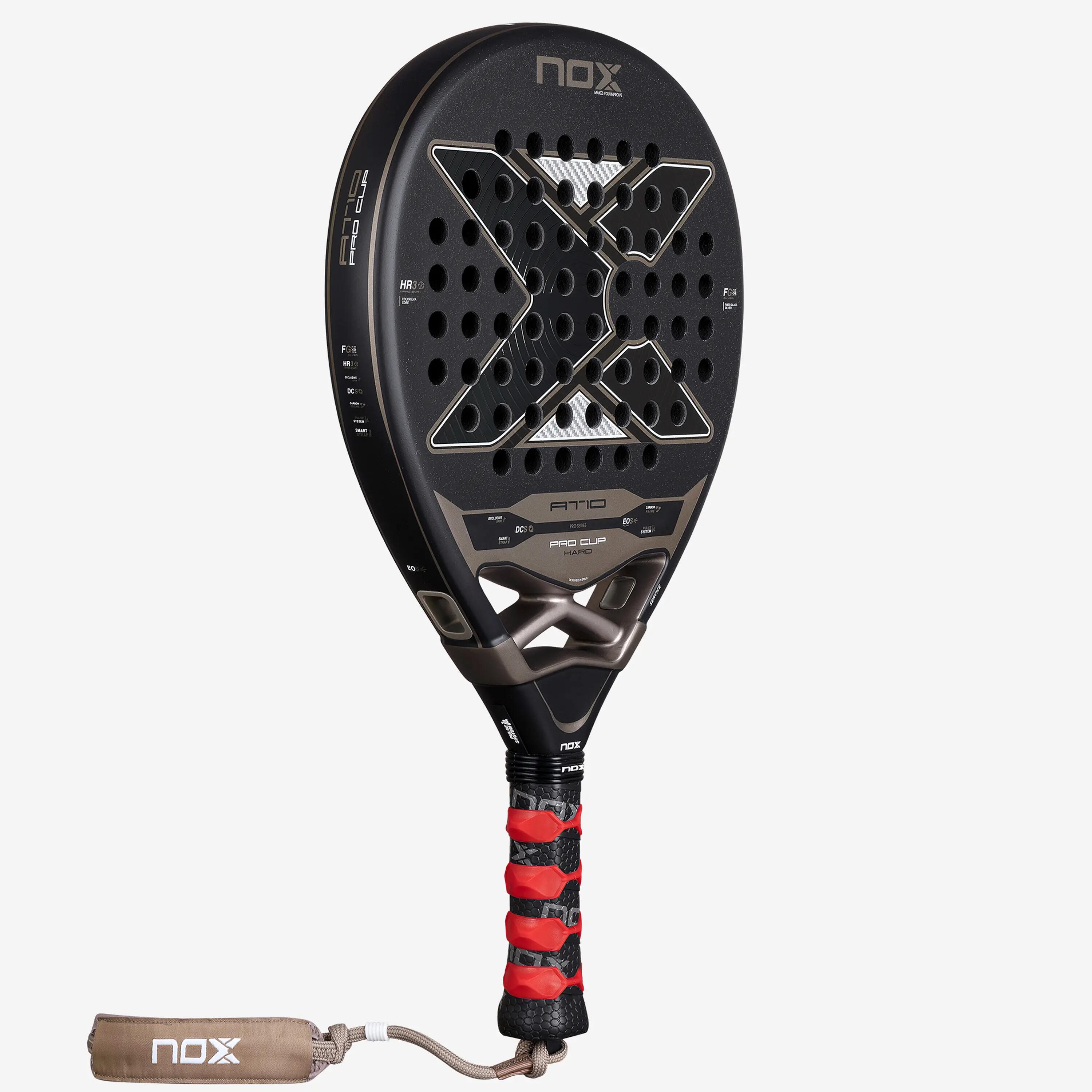 Pala de pádel adulto NOX AT10 Pro Cup HARD 26 – Agustín Tapia 6/19