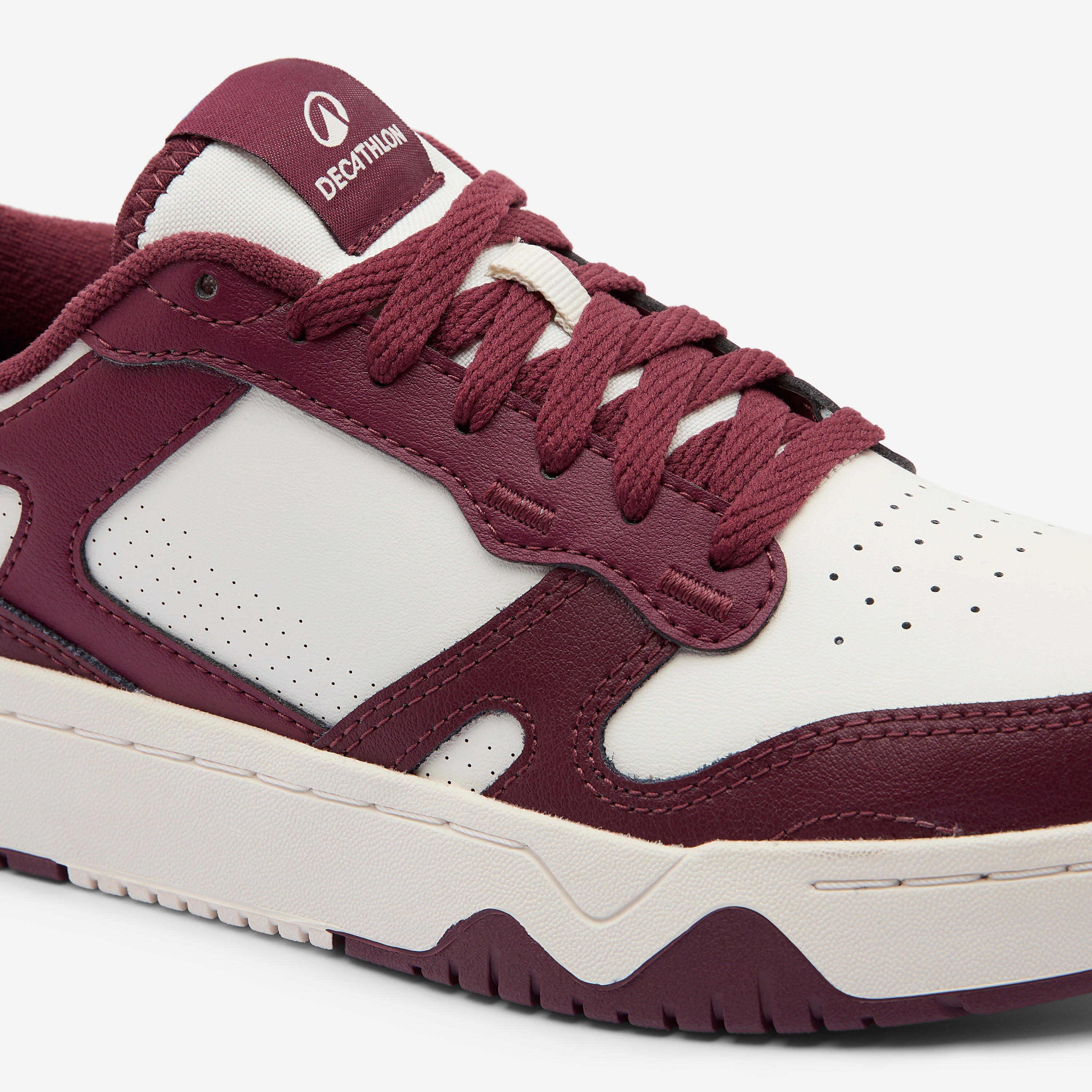 Chaussures de marche en cuir femme, CJ80 - DECATHLON