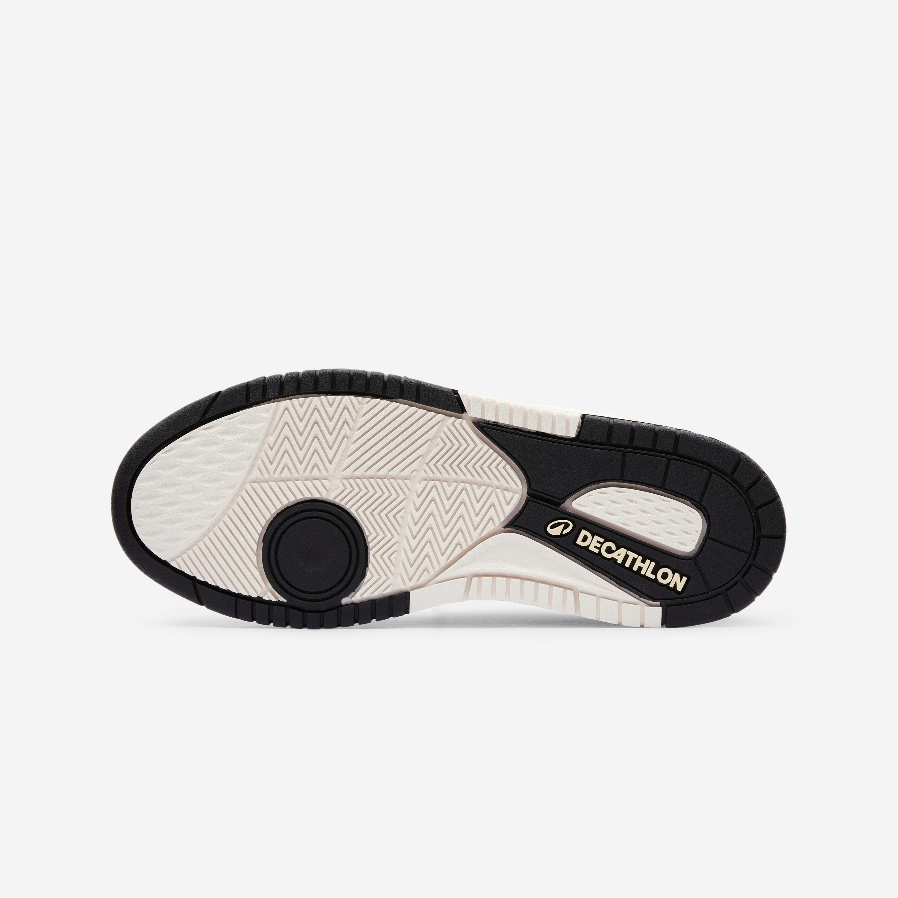 Baskets en cuir et daim femme CJ80 noir jaune 4/6