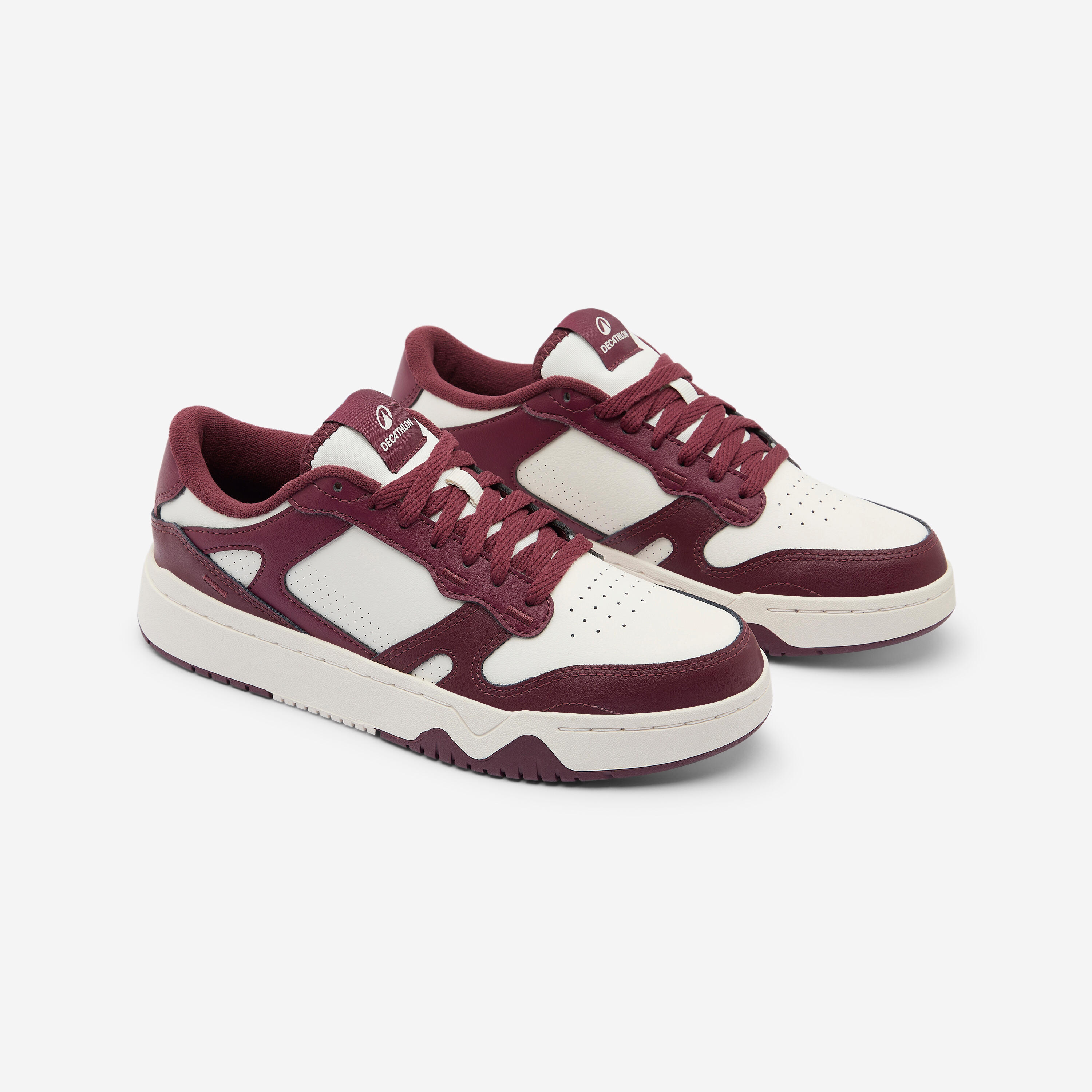 Chaussures de marche en cuir femme, CJ80 - DECATHLON