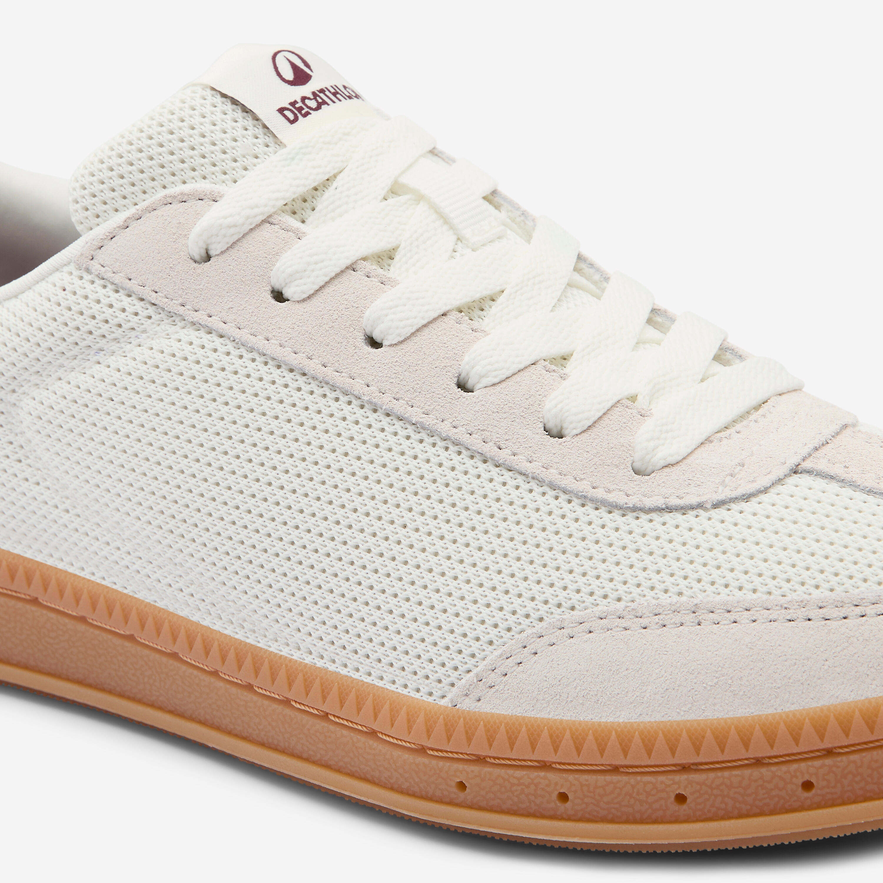 Sneakers PLAYER T MESH donna bianco-bordeaux 5/9