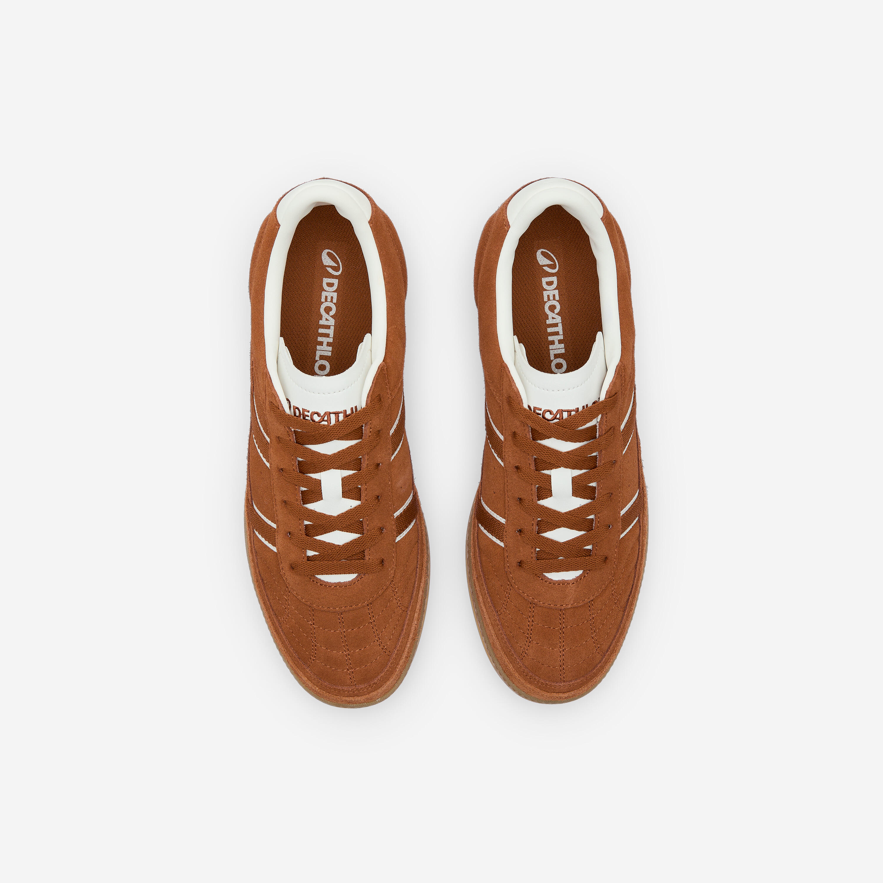 Baskets PLAYER 80 mixte en daim marron 6/8