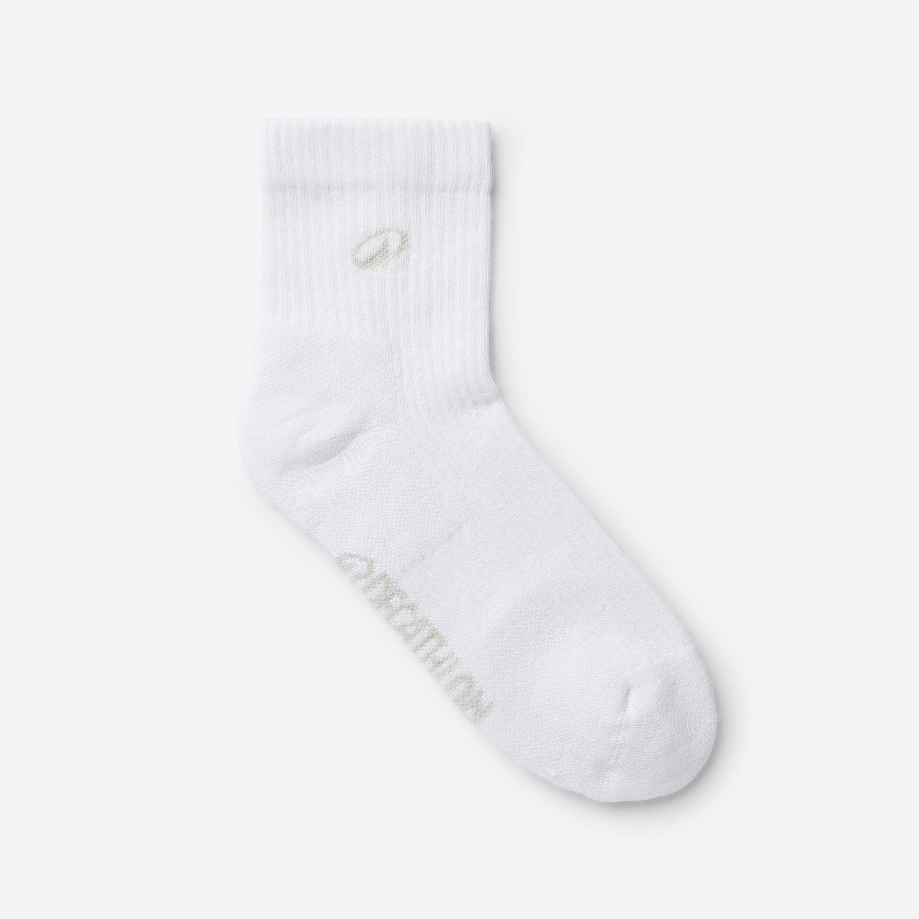 Ankle socks, Elementals, black grey white, pack of 3 3/6