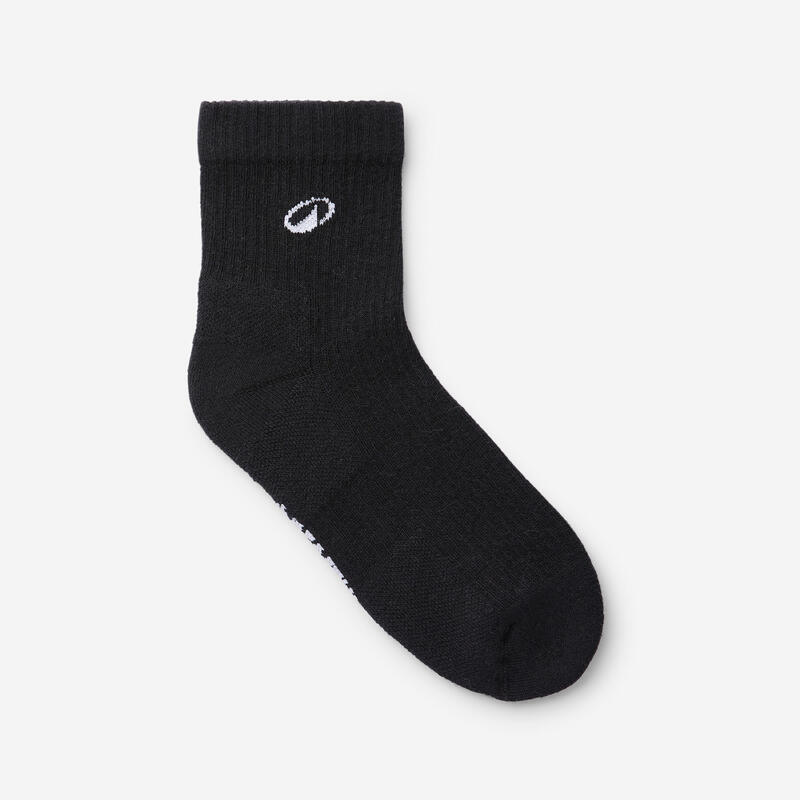Set 3 perechi șosete scurte Elementals Negru, Gri și Alb