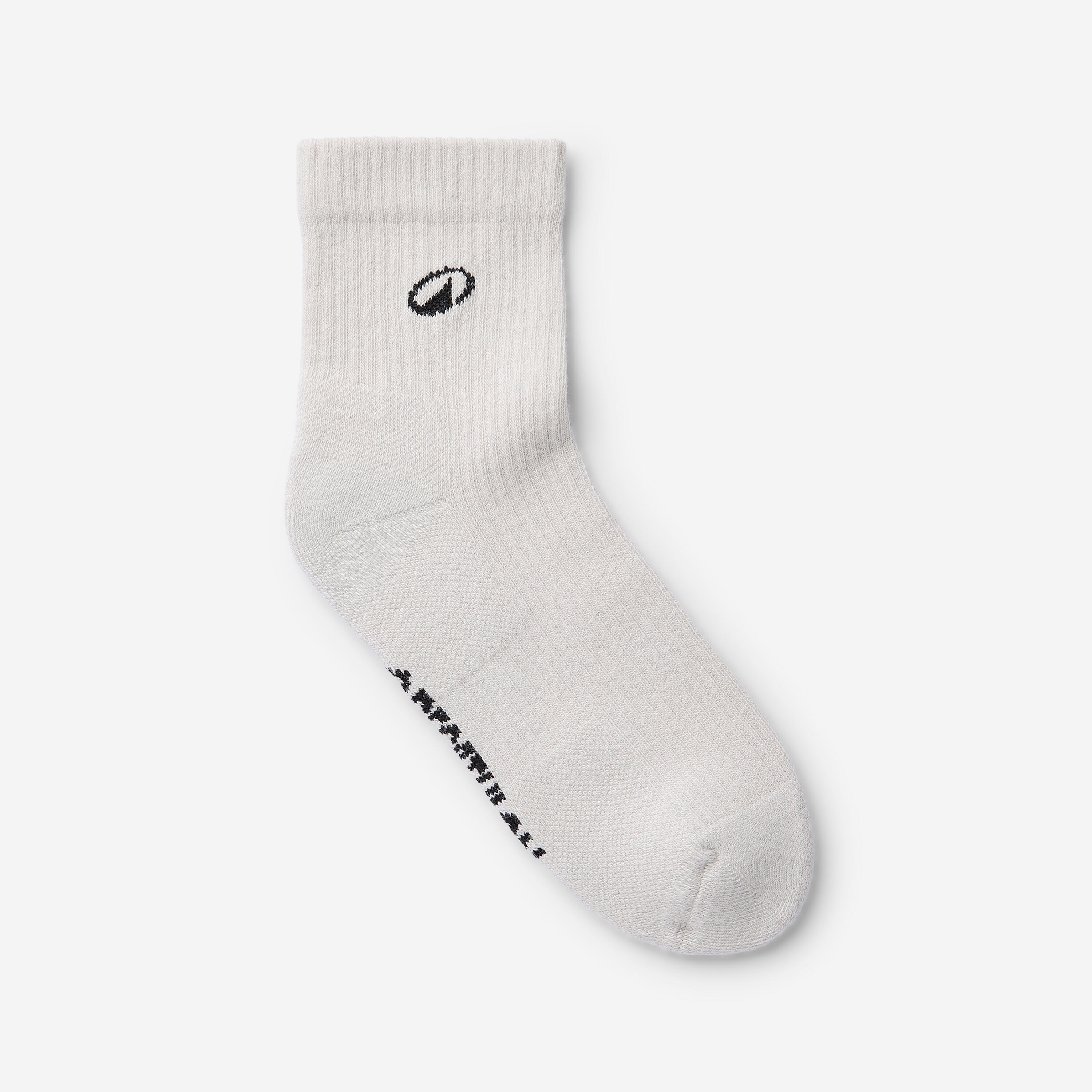 Ankle socks, Elementals, black grey white, pack of 3 4/6