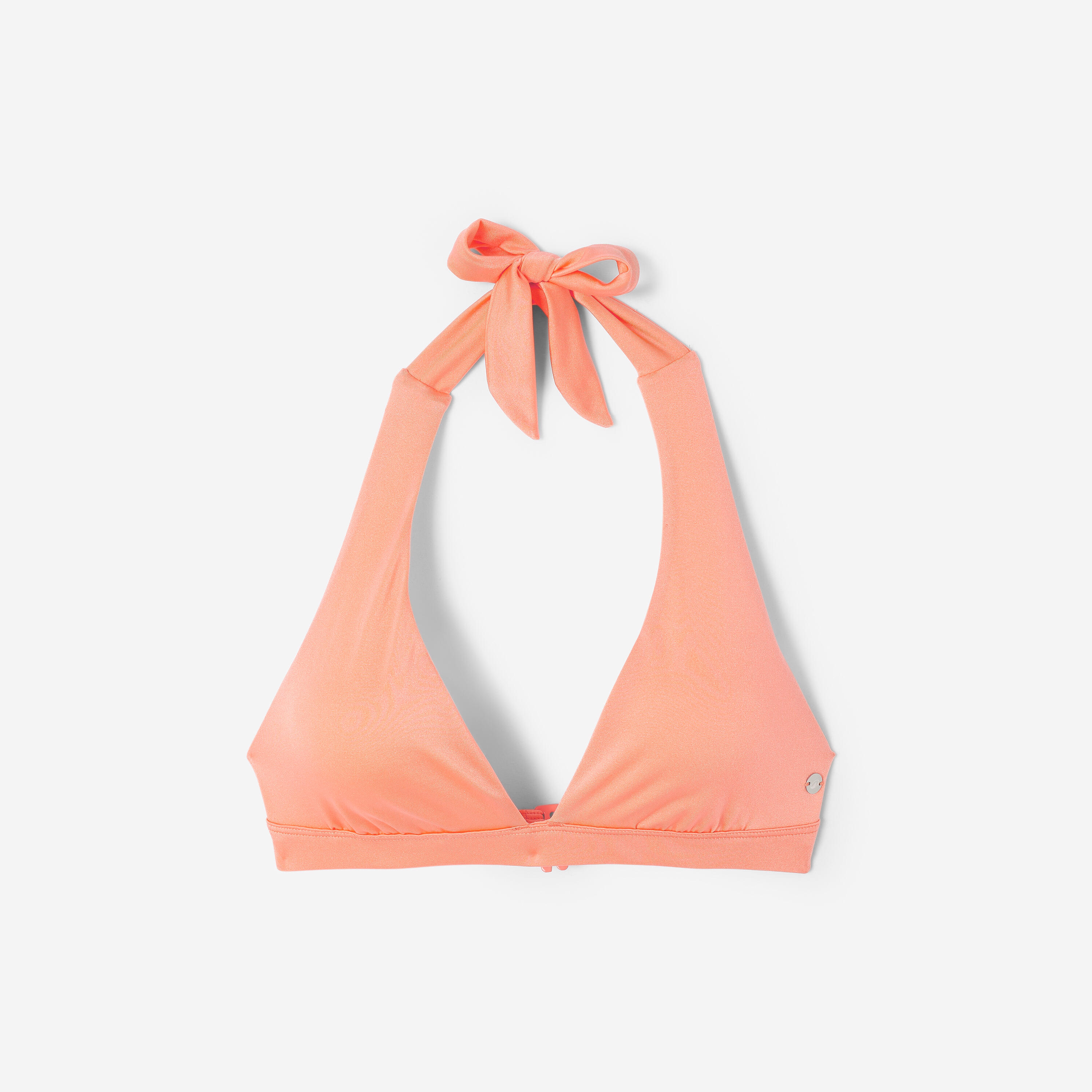 Haut de maillot de bain foulard surf femme, Cora corail 6/6