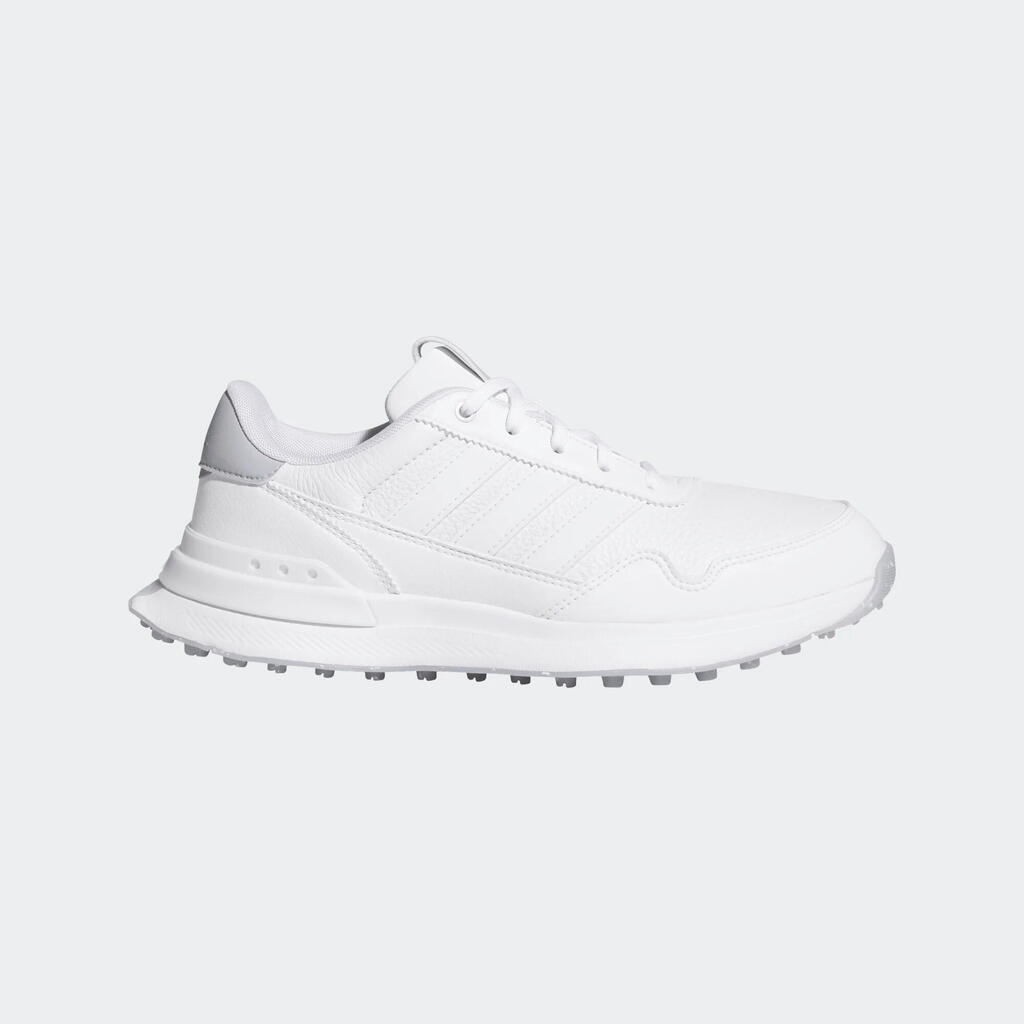 Women’s waterproof leather golf shoes, S2G white