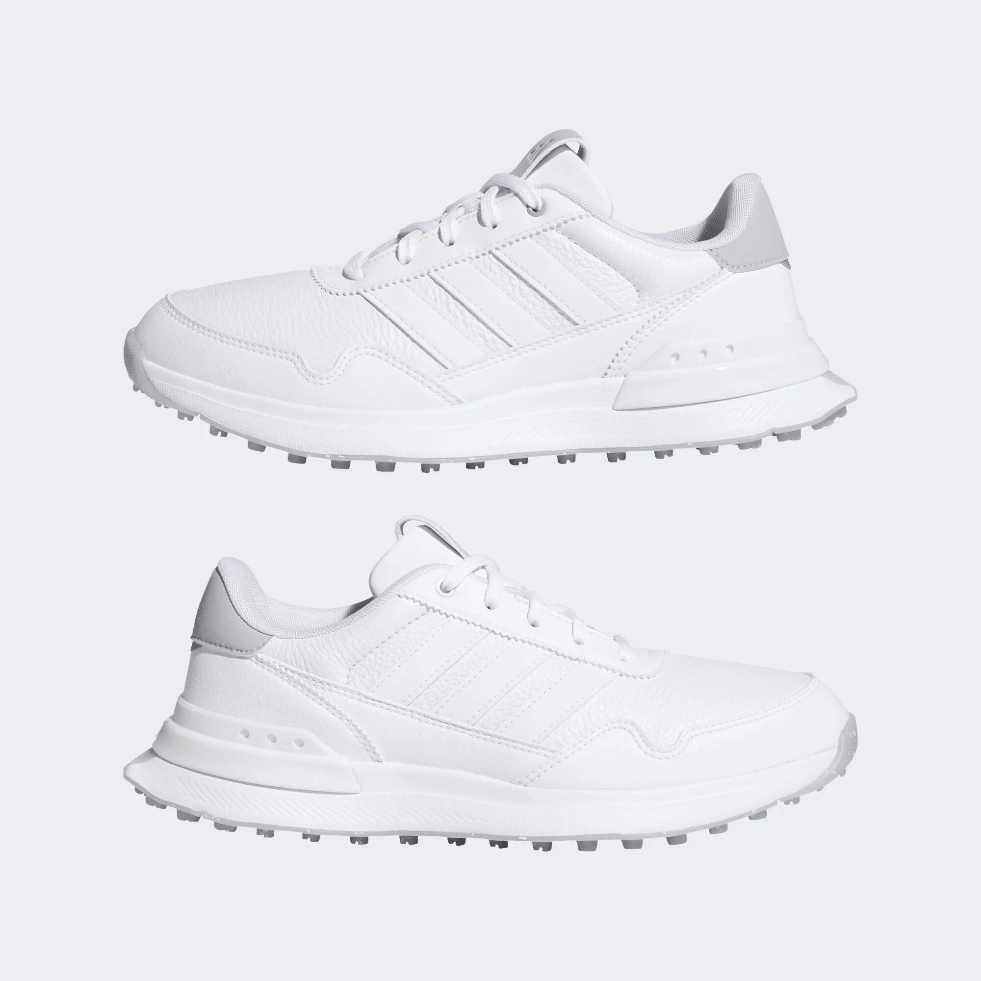 Calçado de Golf em Couro Impermeável S2G Branco 9/11