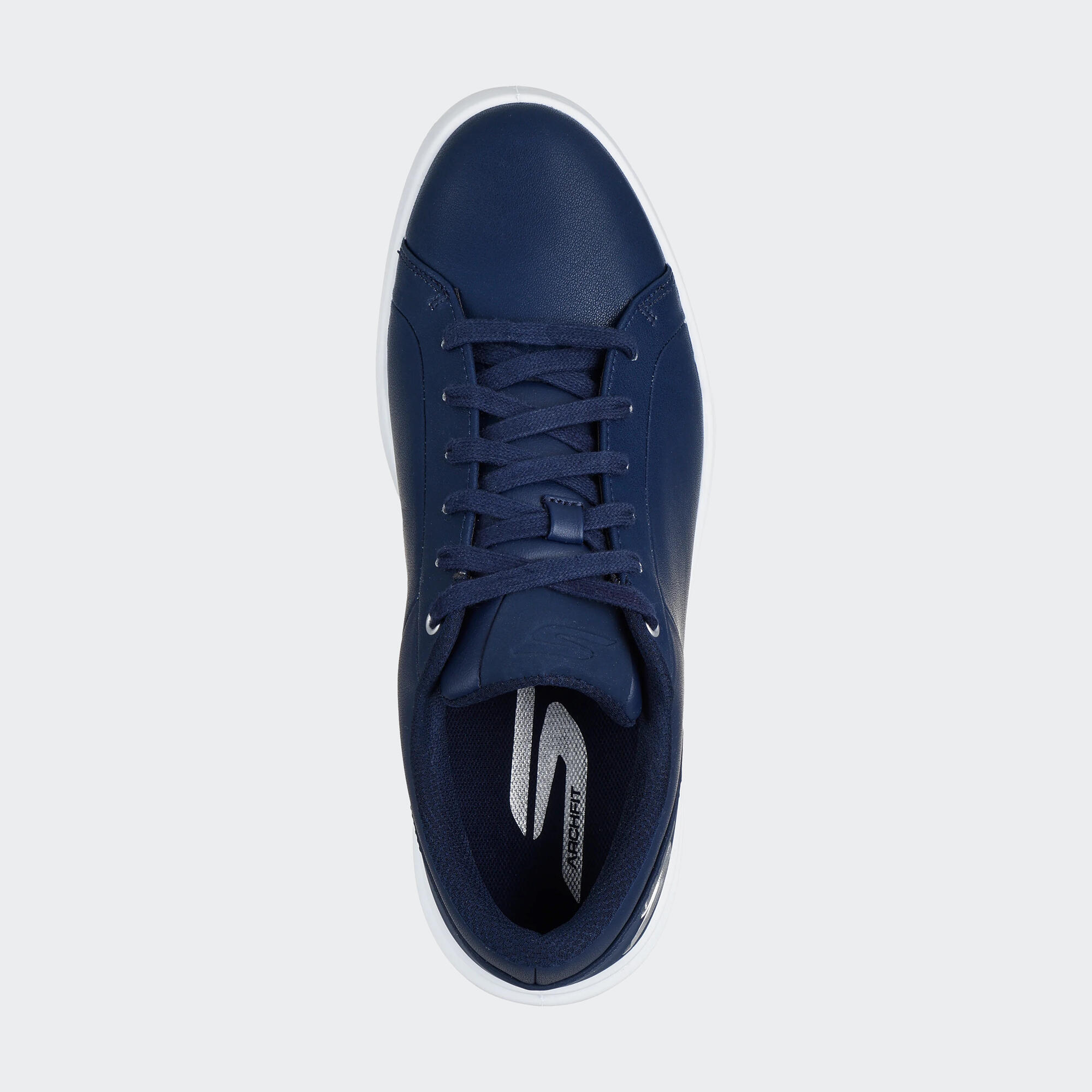 Calçado de Golf em Couro Impermeável Homem Skechers Drive 6 Azul-marinho 2/4